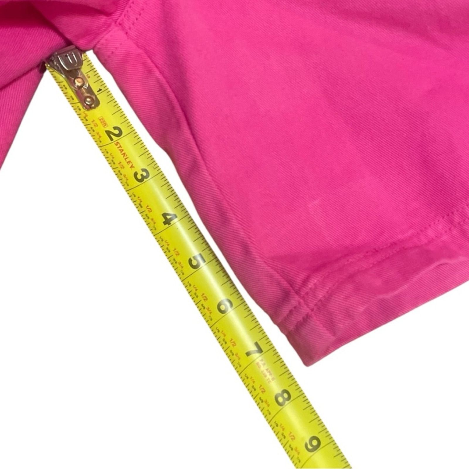 UNIONBAY UNIONBAY Vintage Hot Pink High Waisted Denim Mom Shorts Size 28" / US 6 / IT 42 - 11 Thumbnail