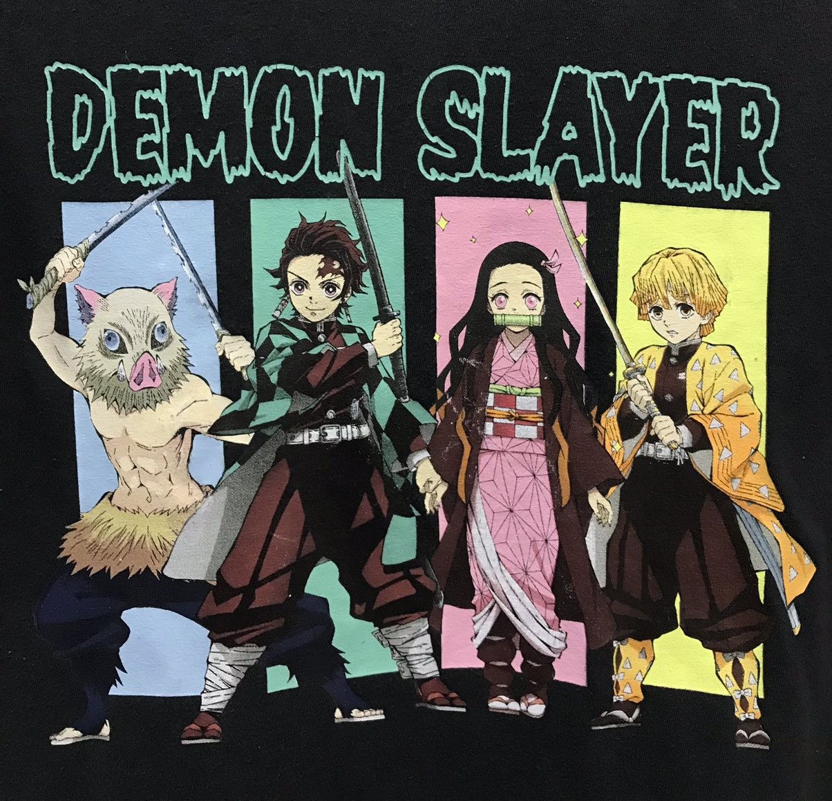 Anime × Japanese Brand Vintage Demon Slayer Kimetsu No Yaiba Shirt Size US XL / EU 56 / 4 - 3 Thumbnail