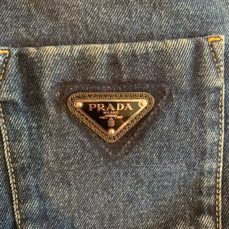 Prada Prada Washed blue denim jacket Size US L / EU 52-54 / 3 - 3 Thumbnail