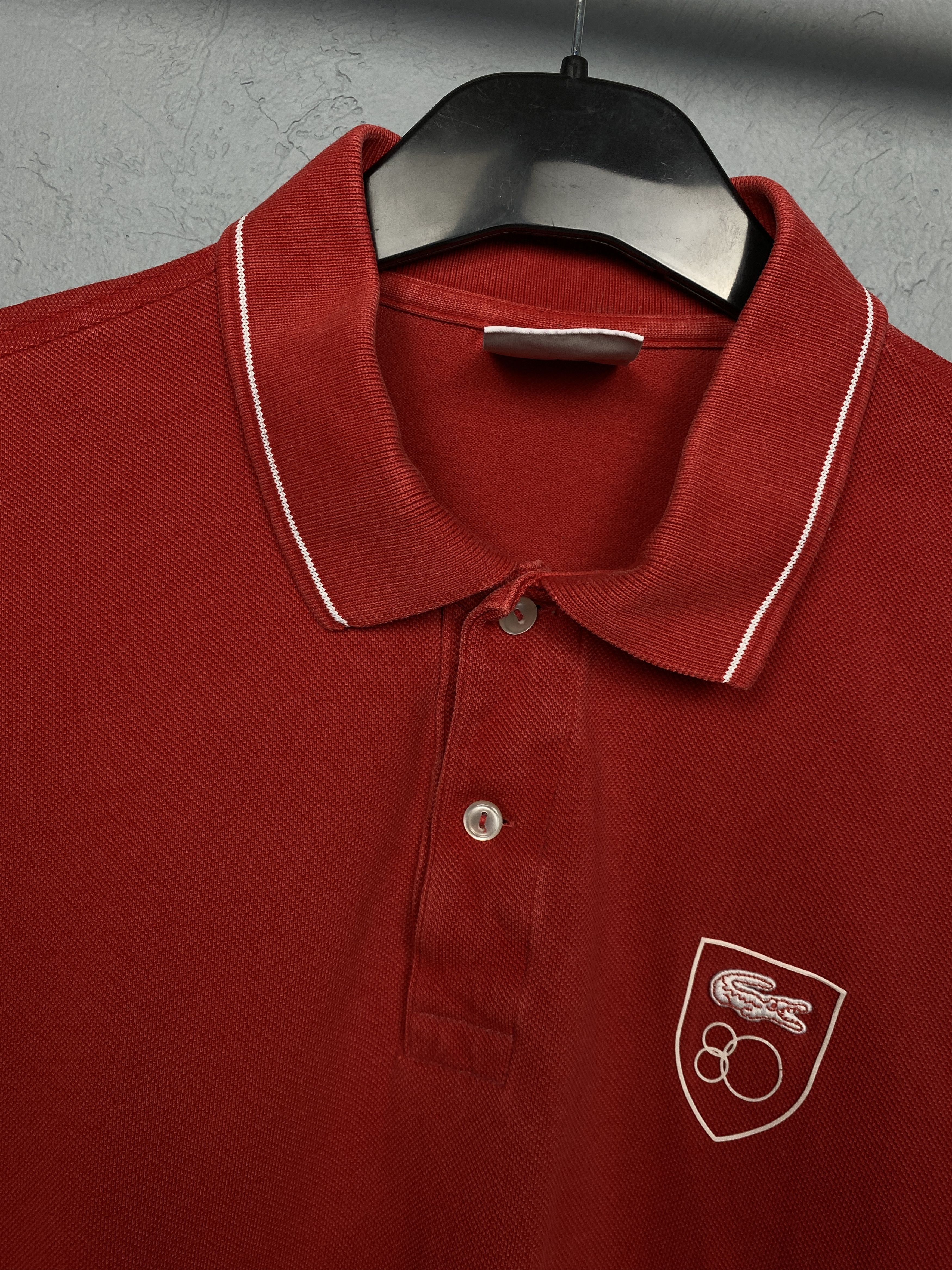 Lacoste Lacoste Celebrating 80 Mens Polo Shirt Size US L / EU 52-54 / 3 - 4 Thumbnail