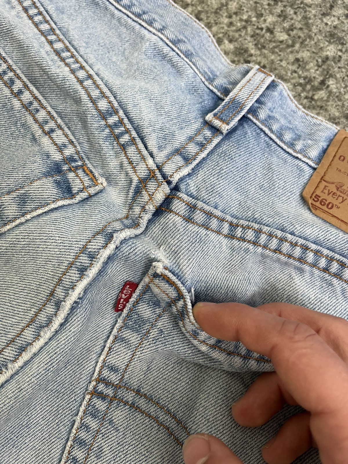 Levi's × Levi's Vintage Clothing Vintage 560 Levi’s made in Usa w36 l32 Size US 36 / EU 52 - 10 Thumbnail