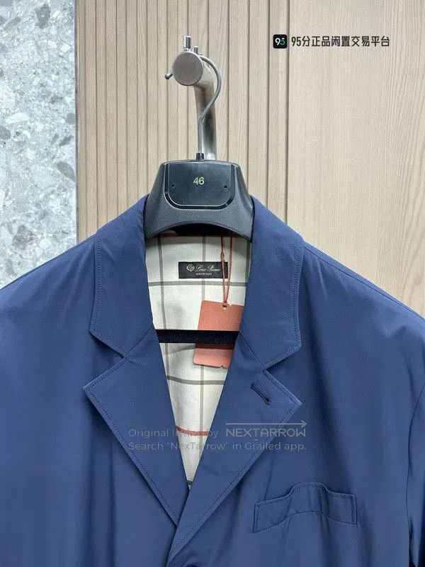 Loro Piana Loro Piana SS25 Men's Solid Long. Size US XL / EU 56 / 4 - 2 Thumbnail