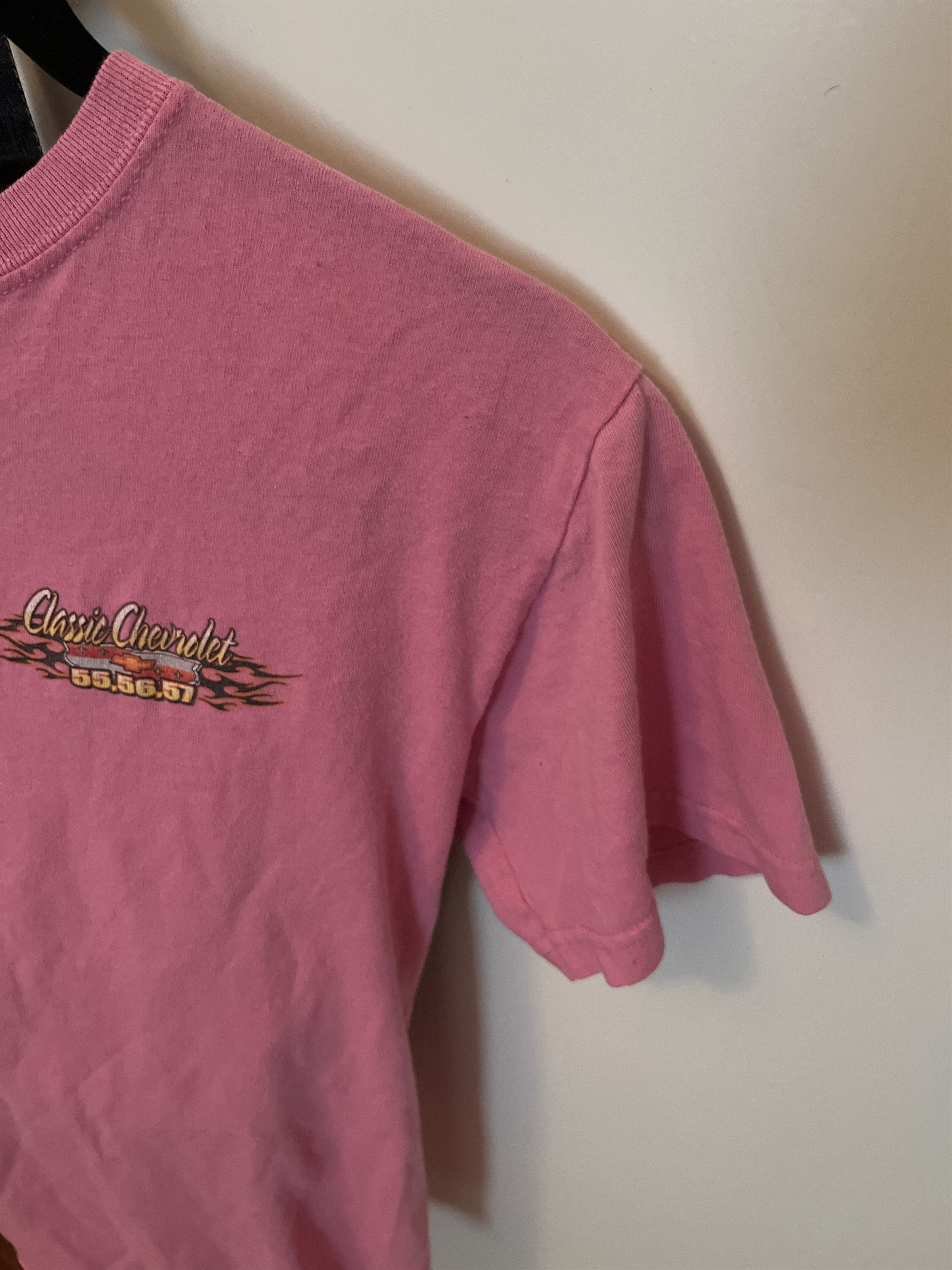 Vintage Pink Vintage Chevy T-Shirt Size US S / EU 44-46 / 1 - 2 Thumbnail
