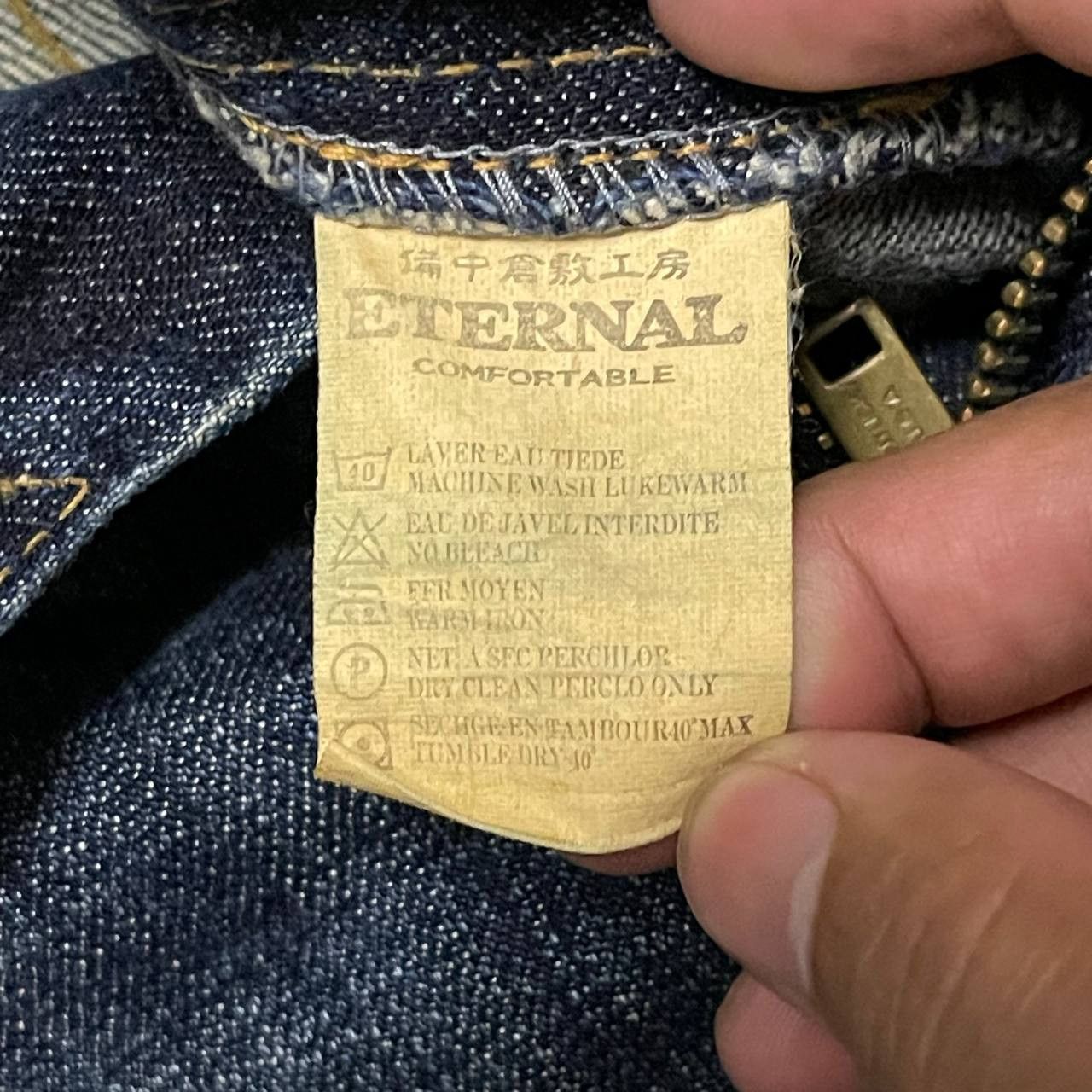 Eternal Vintage Eternal Japan Distressed Denim Jeans Size US 31 - 9 Thumbnail