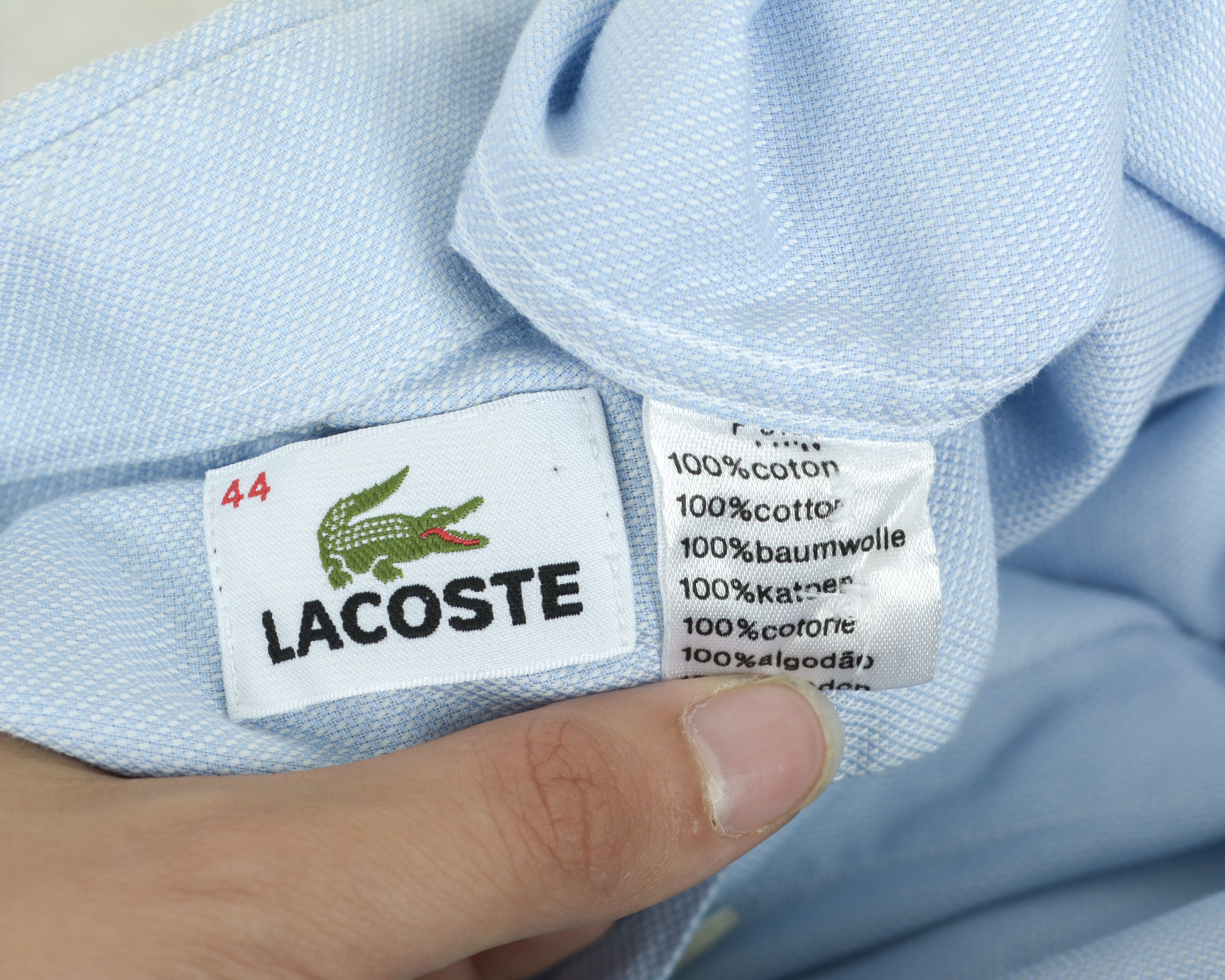 Lacoste × Vintage Devanlay XL Formal Shirt EU 44 Short Sleeve Casual Top Size US XL / EU 56 / 4 - 10 Thumbnail