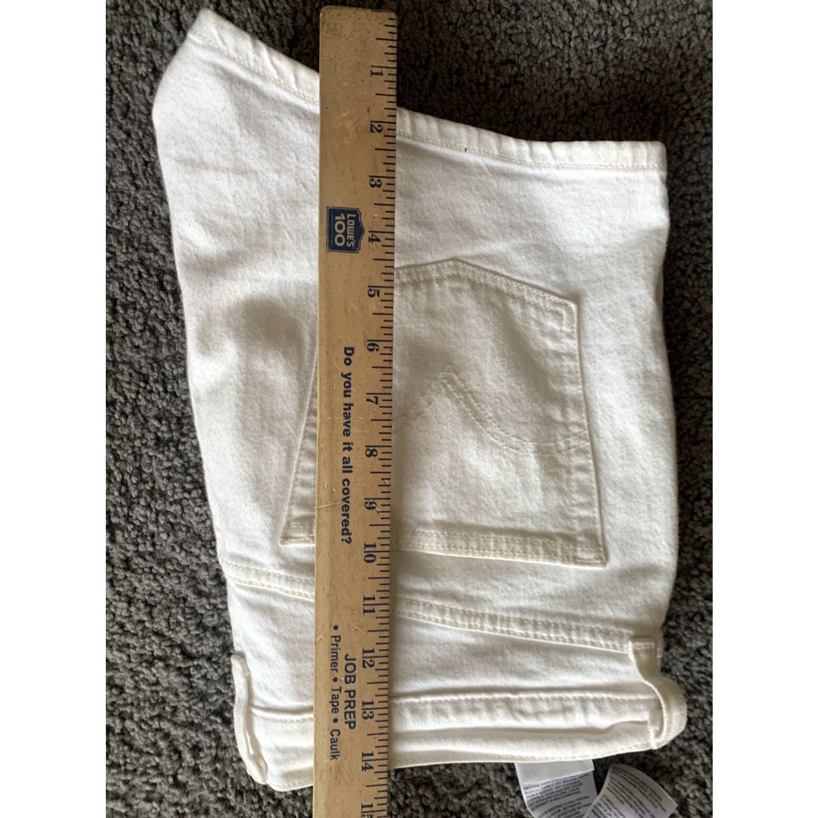 Levi's Levi's Women's 501 Original High-Rise Jean Shorts Sz 30 White Size 30" / US 8 / IT 44 - 6 Thumbnail