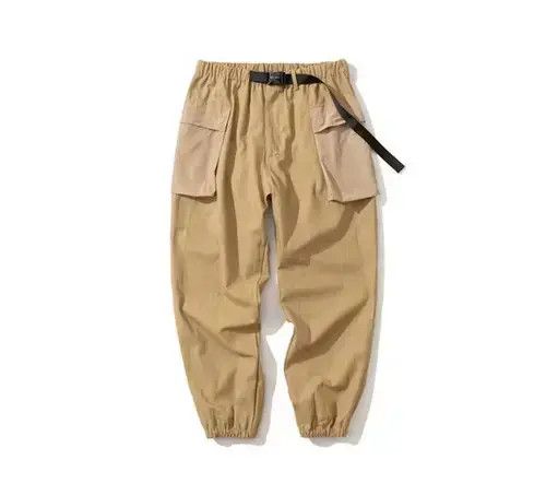 Japanese Brand 20AW Indigo Union Japan Khaki Outdoor Pockets Worker Pants Size US 33 - 3 Thumbnail