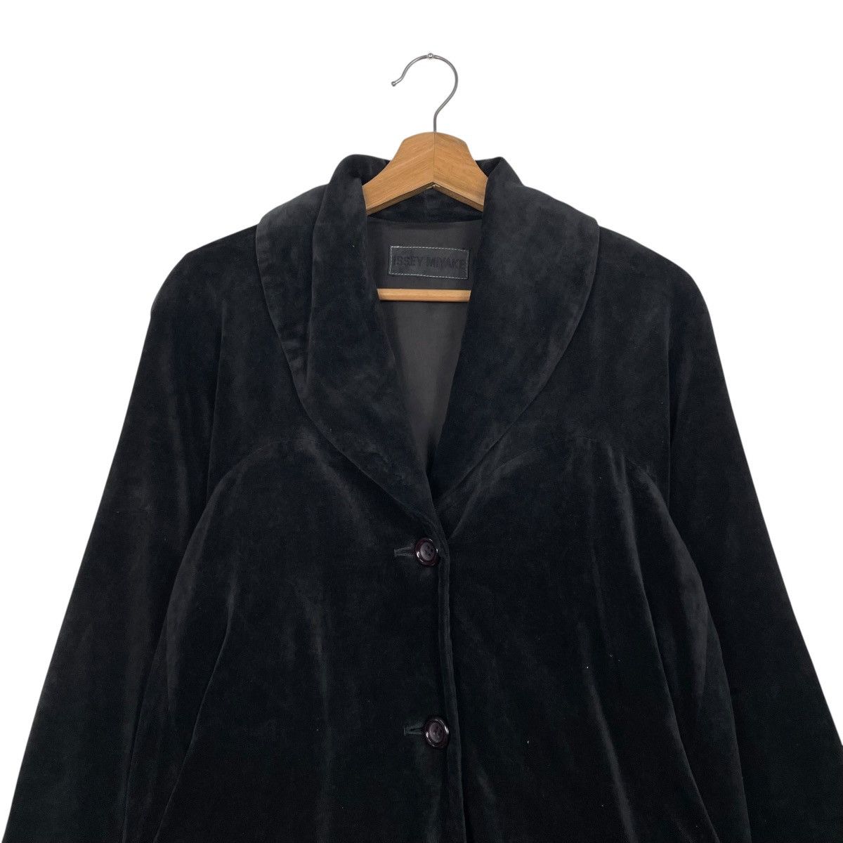 Issey Miyake Issey Miyake Velvet Long Jacket Size M / US 6-8 / IT 42-44 - 2 Thumbnail