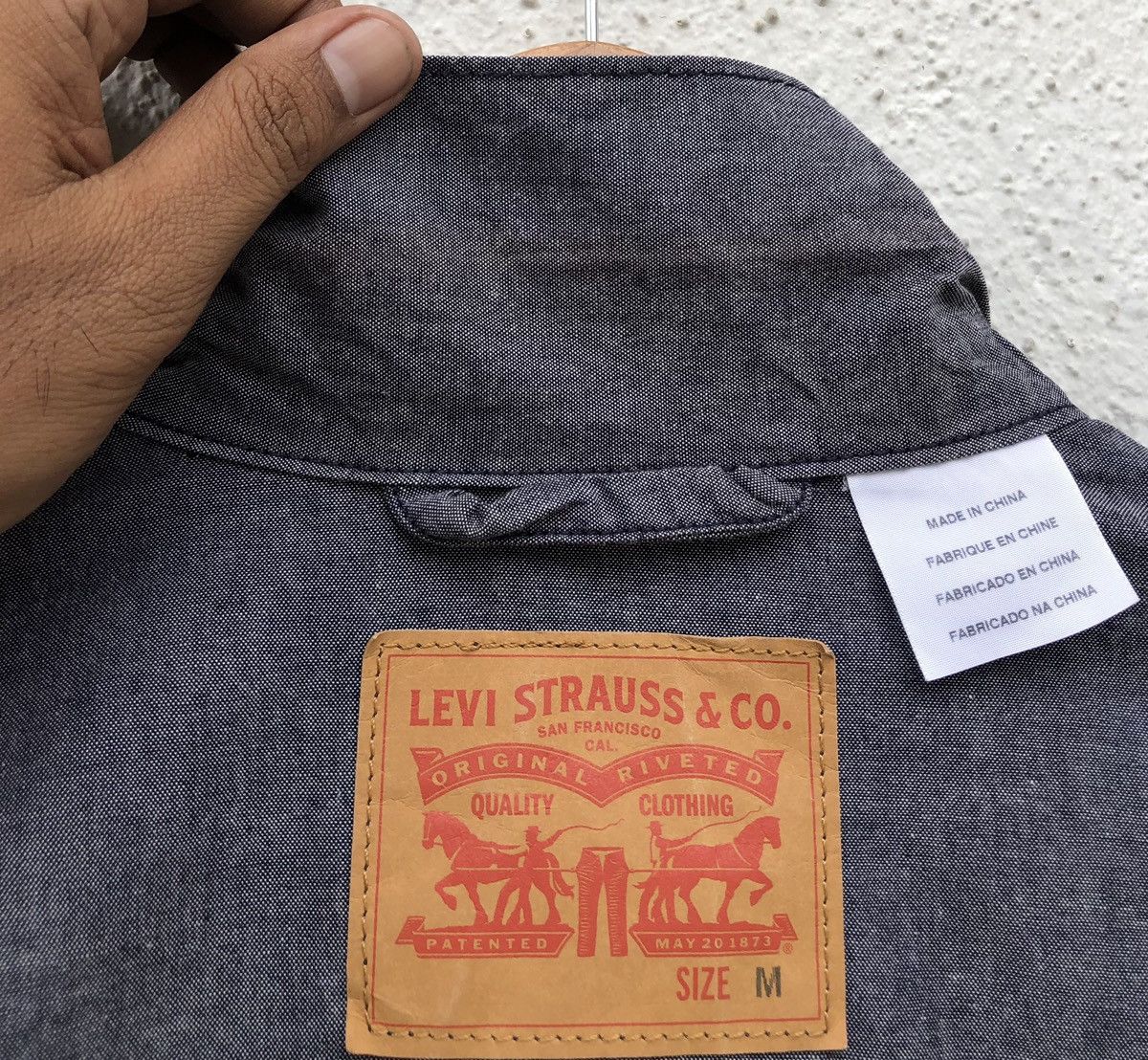 Levi's Vintage Levis Trucker Chambray Jacket Size US M / EU 48-50 / 2 - 19 Thumbnail