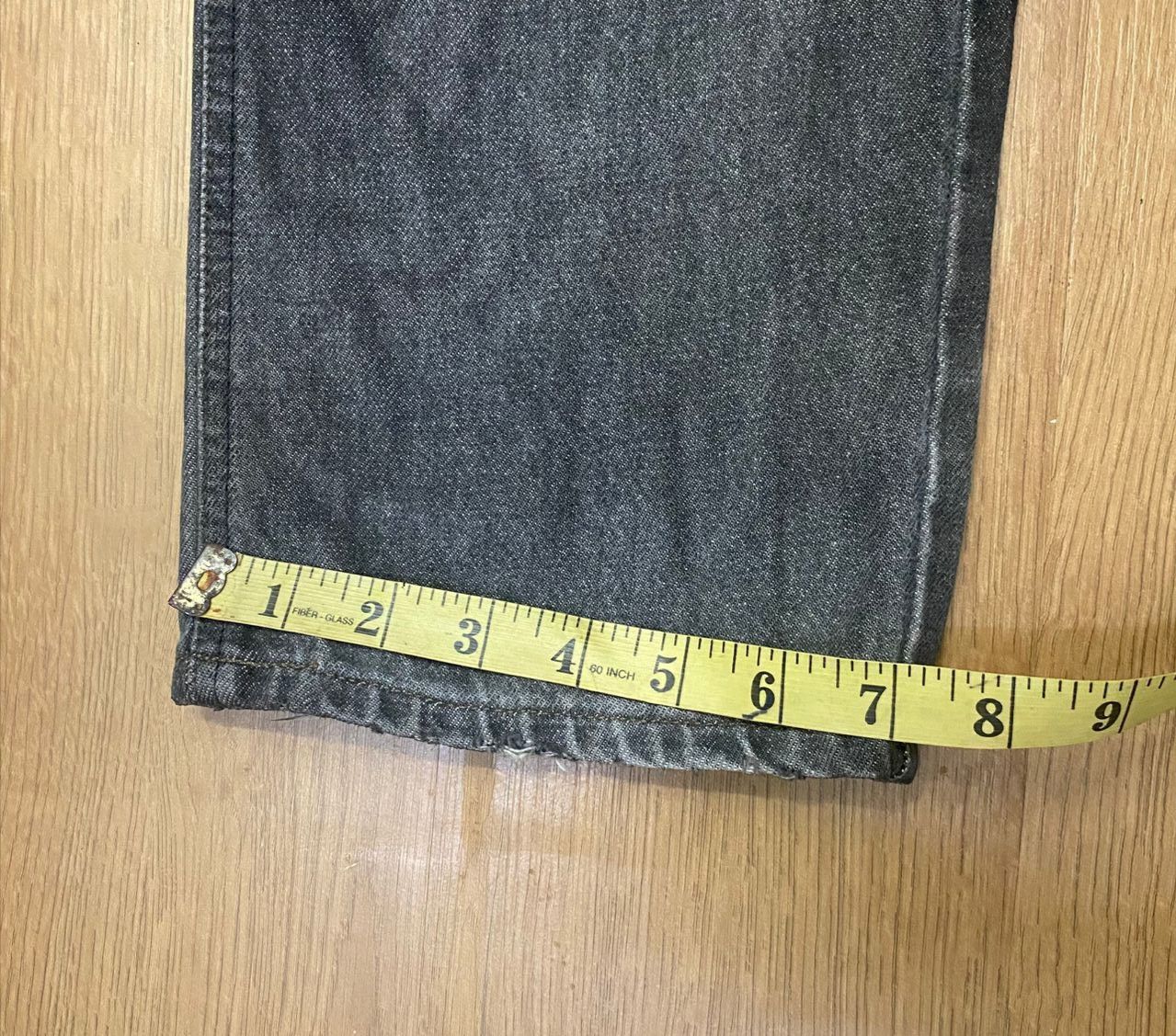 If Six Was Nine Vintage 90s Lee Riders Distressed Denim Size US 32 / EU 48 - 7 Thumbnail