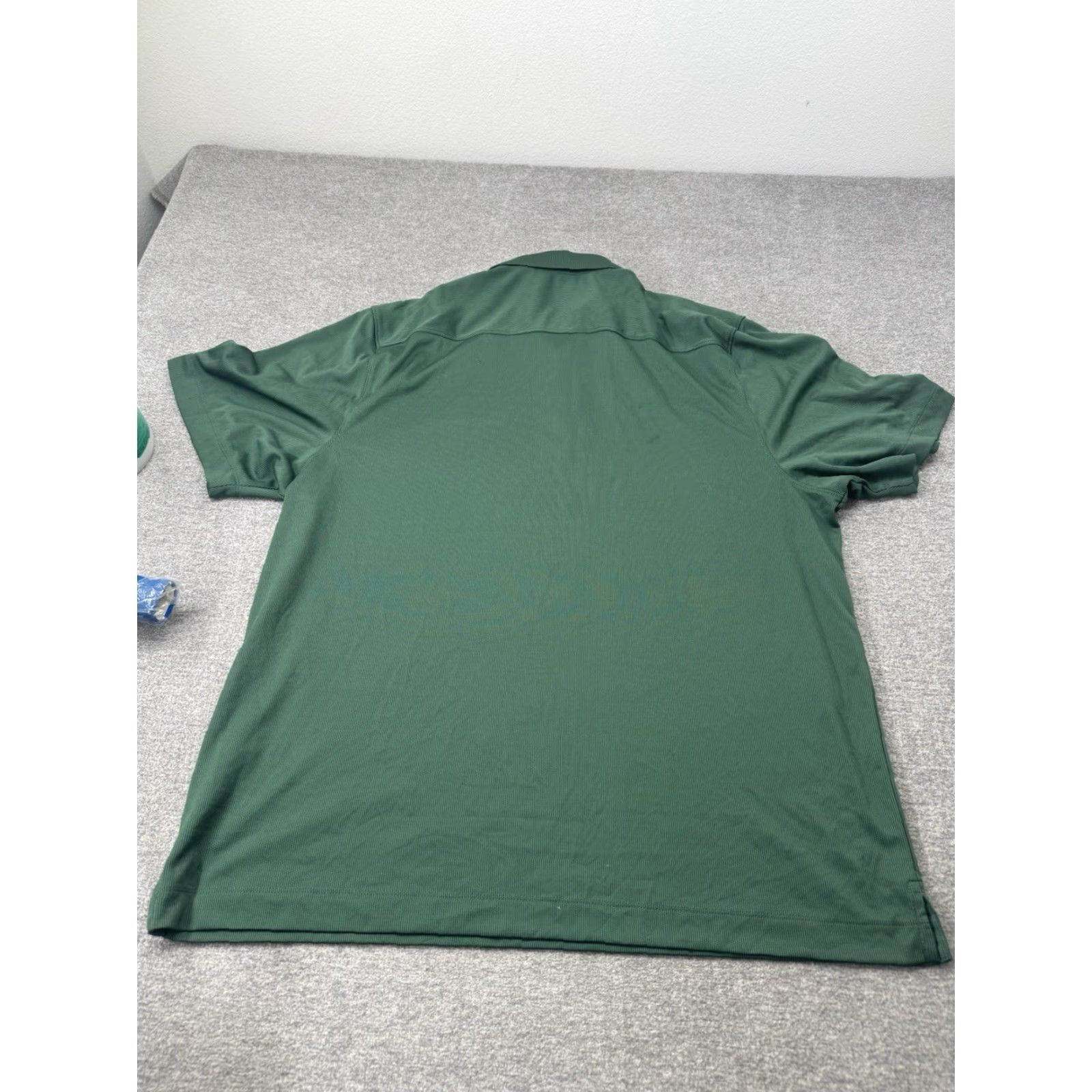 Cutter & Buck Michigan State Spartans Polo Shirt Men's 2XL Golf Stretch Performance Highlighted Logo Green State 2XL Mens Polo Size US XXL / EU 58 / 5 - 7 Thumbnail