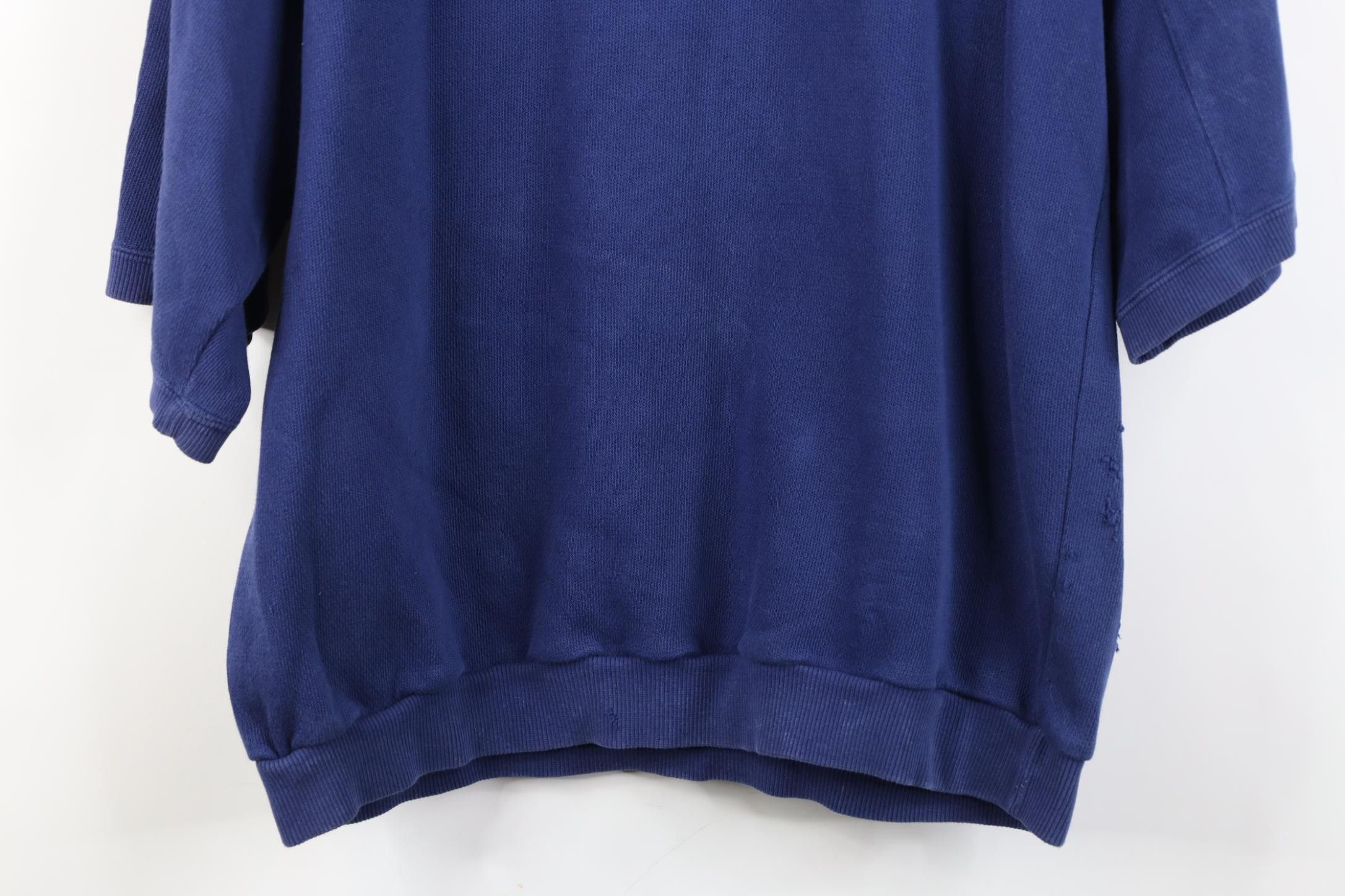 Eddie Bauer Vintage 90s Eddie Bauer 1/4 Zip Short Sleeve Sweatshirt Size US M / EU 48-50 / 2 - 19 Thumbnail