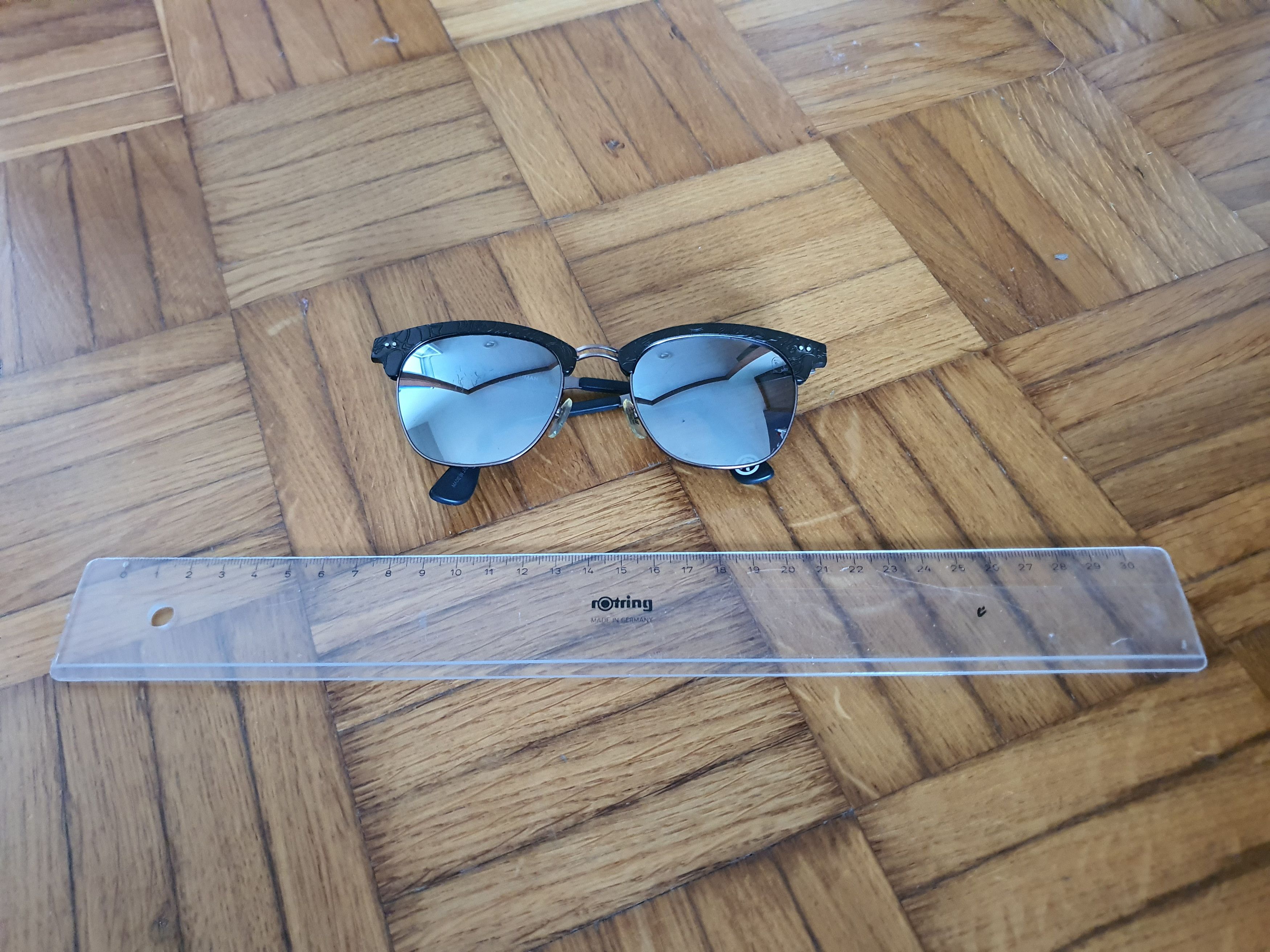 Bape Clubmaster Sunglasses Glasses w OG Camo Case (BS13041) Size ONE SIZE - 4 Thumbnail