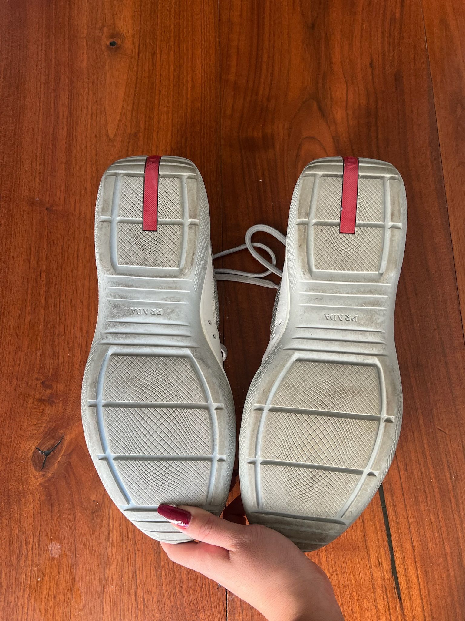 Prada Prada Men's America's Cup Original Sneakers Size US 10 / EU 43 - 7 Thumbnail