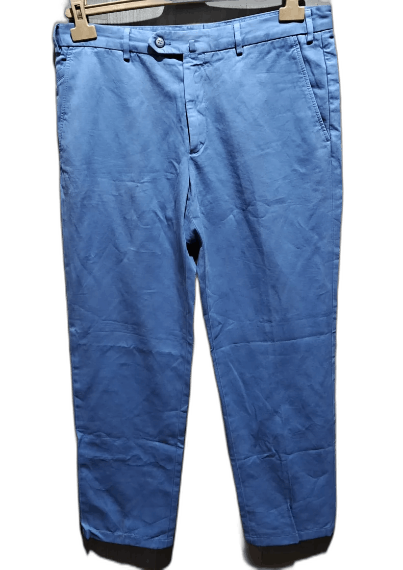 Loro Piana Loro Piana Men's Blue Casual Pants- Size US 34 / EU 50 - 1 Thumbnail