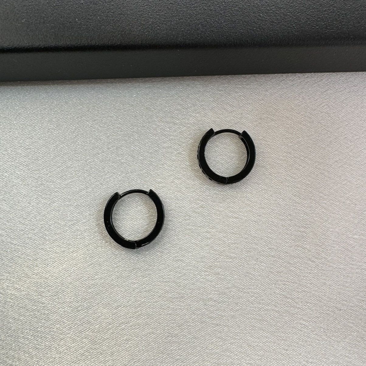 Other Small Hoop Earrings for Men Women Streetwear Unisex Style Size ONE SIZE - 3 Thumbnail