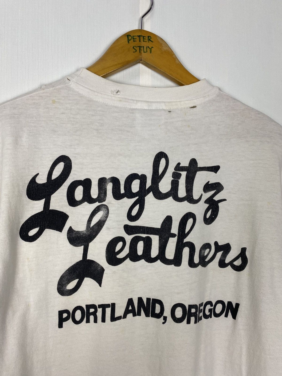 Vintage Vintage 80s Langlitz Leather Size US M / EU 48-50 / 2 - 8 Thumbnail