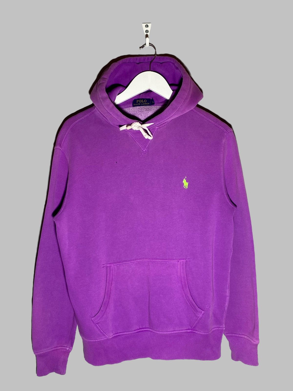 Polo Ralph Lauren 🔥 POLO RALPH LAUREN PURPLE HOODIE NEON PREPPY Y2K VIBES Size US S / EU 44-46 / 1 - 1 Thumbnail