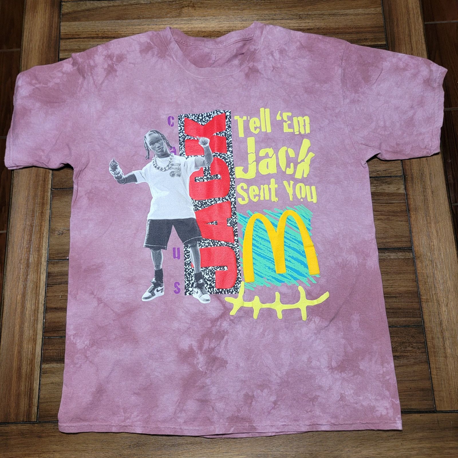 Other Cactus Jack x Travis Scott x McD Tee "Jack Sent You" - XL Size US XL / EU 56 / 4 - 1 Thumbnail