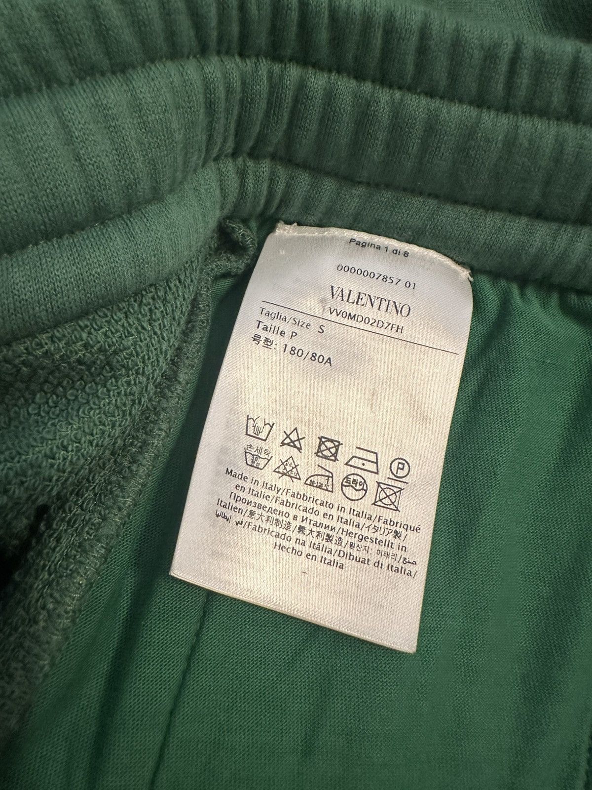 Valentino Valentino green jogger shorts size small Size US 34 / EU 50 - 5 Thumbnail
