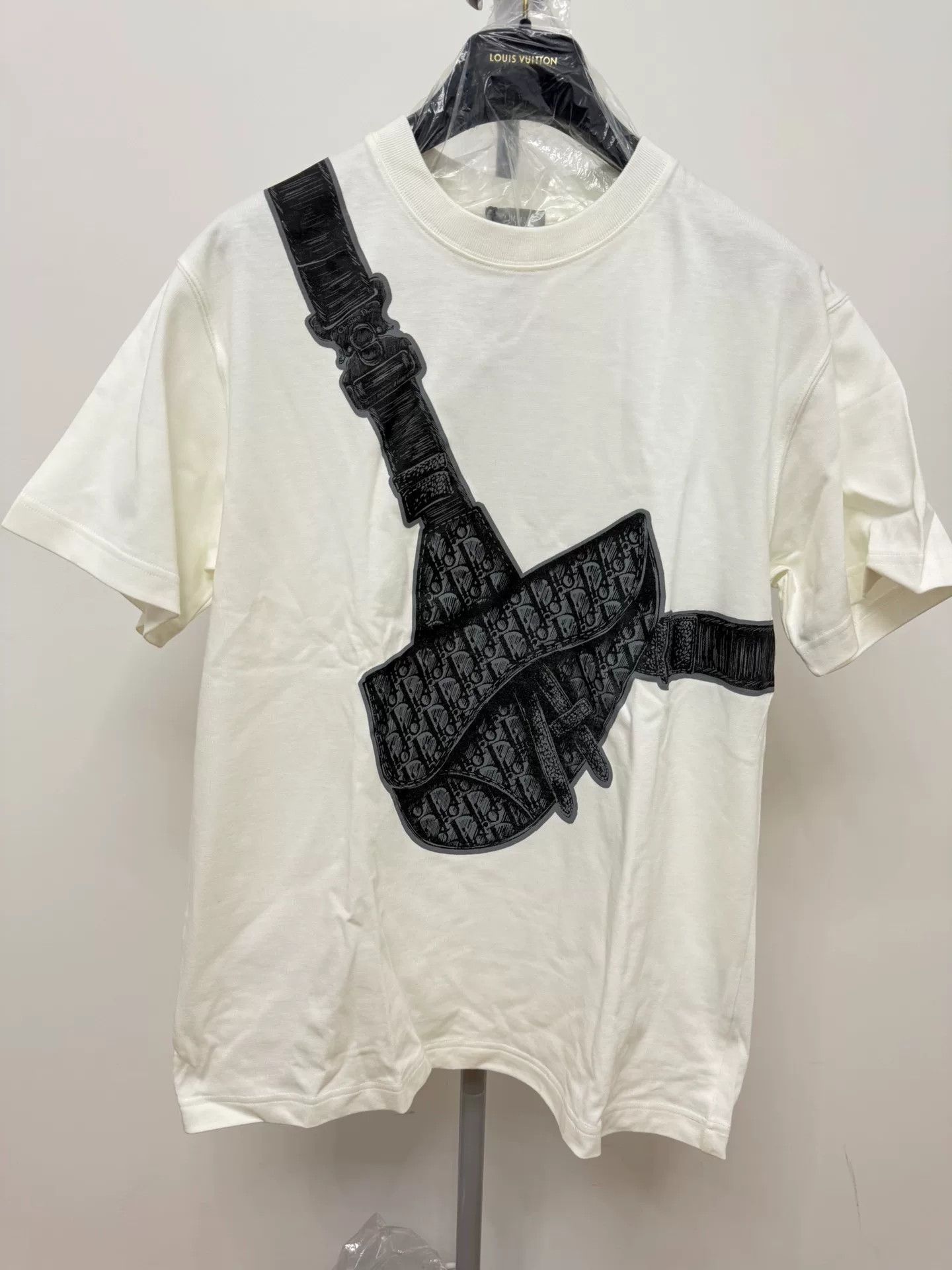 Dior Dior Saddle Bag Monogram Logo Short Sleeve T-Shirt Size US L / EU 52-54 / 3 - 1 Thumbnail
