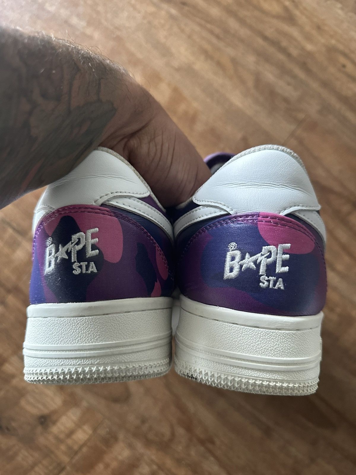 Bape Color Camo Bape Sta Low Size US 9 / EU 42 - 4 Thumbnail