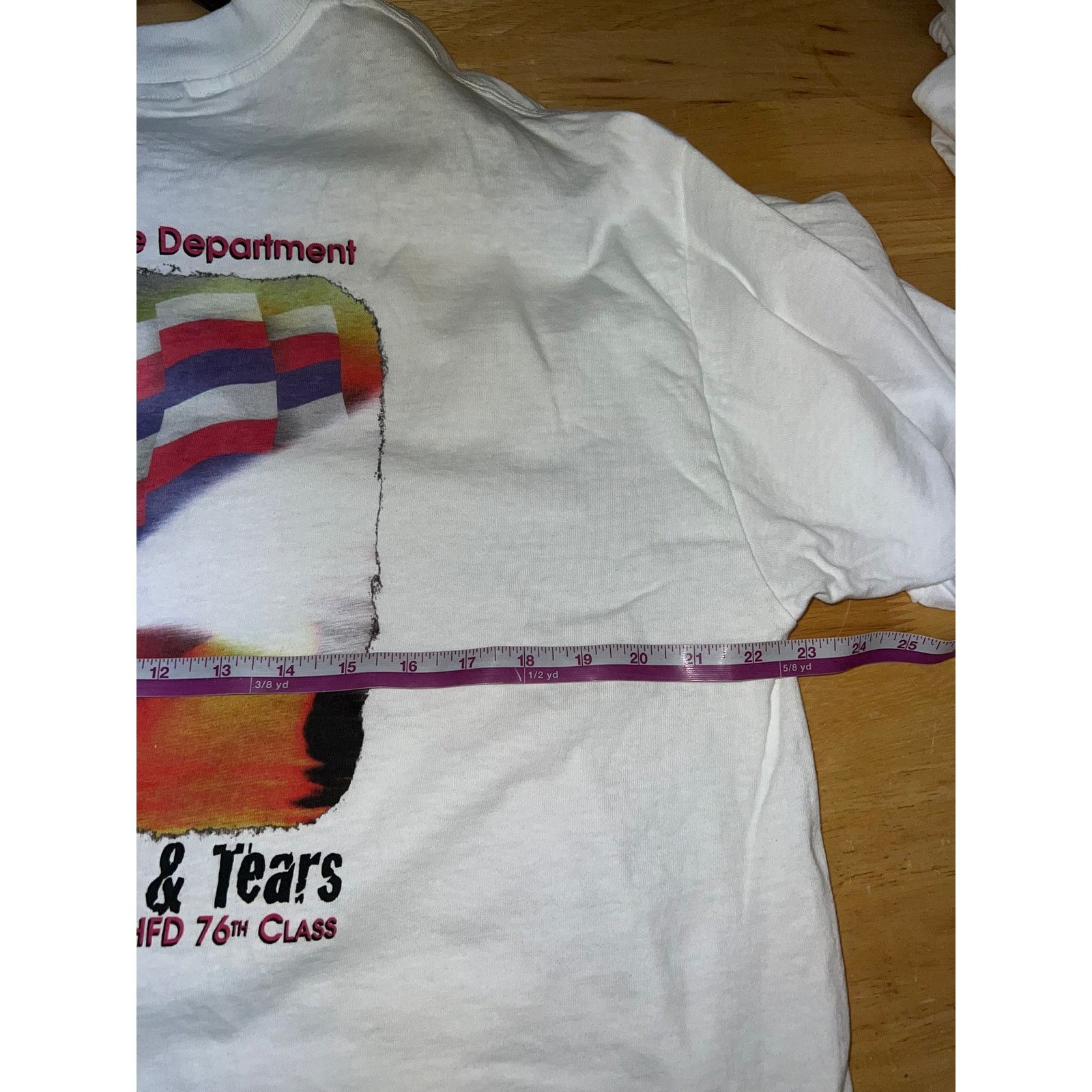 Vintage Vintage Honolulu Fire Department Shirt Blood Sweat Tears XL Size US XL / EU 56 / 4 - 9 Thumbnail