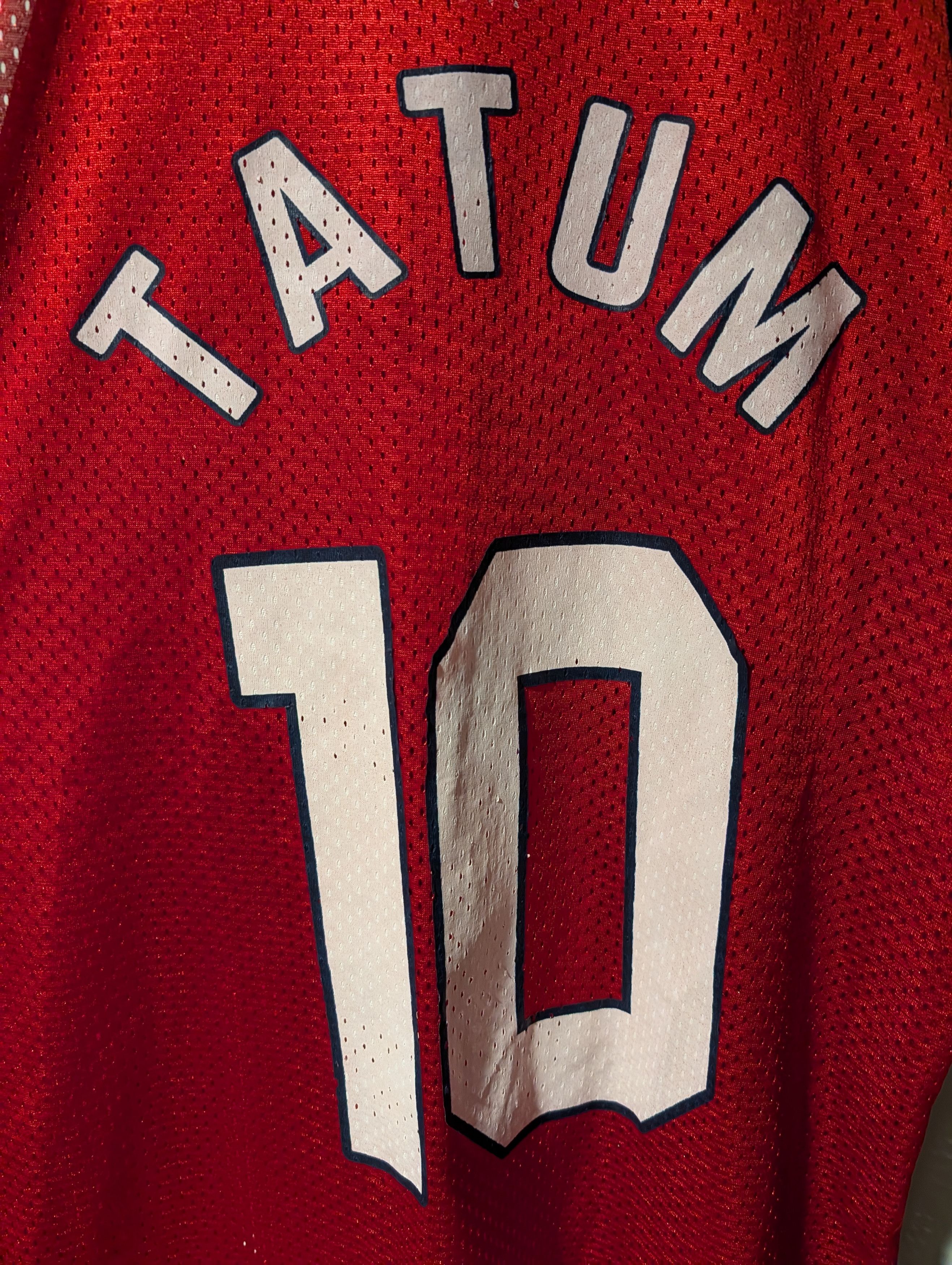 NBA Vintage Team USA Basketball Jayson Tatum Red Medium Jersey Size US M / EU 48-50 / 2 - 8 Thumbnail