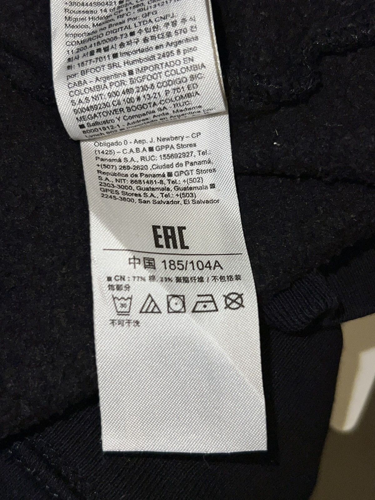 Gap GAP Zip Hoodie Black/Grey/White Size US L / EU 52-54 / 3 - 7 Thumbnail