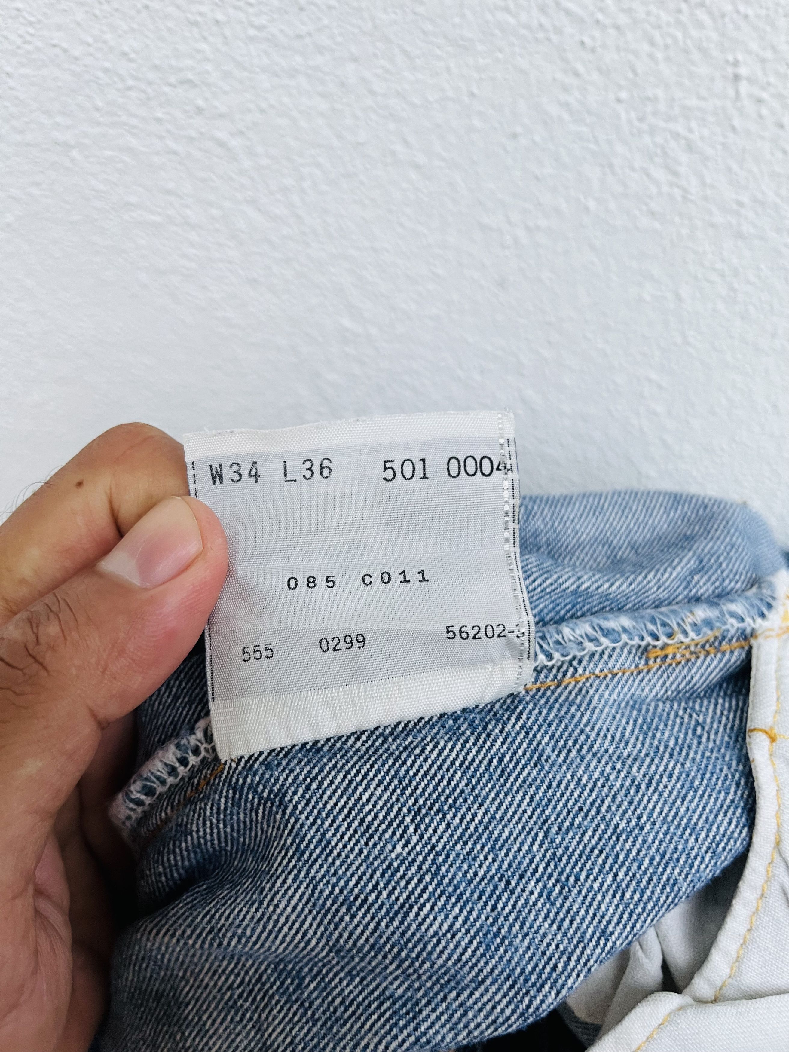 Levi's Vintage Clothing × Vintage Vintage 60s Levis Big E Distressed Fashion Style Size US 32 / EU 48 - 17 Thumbnail
