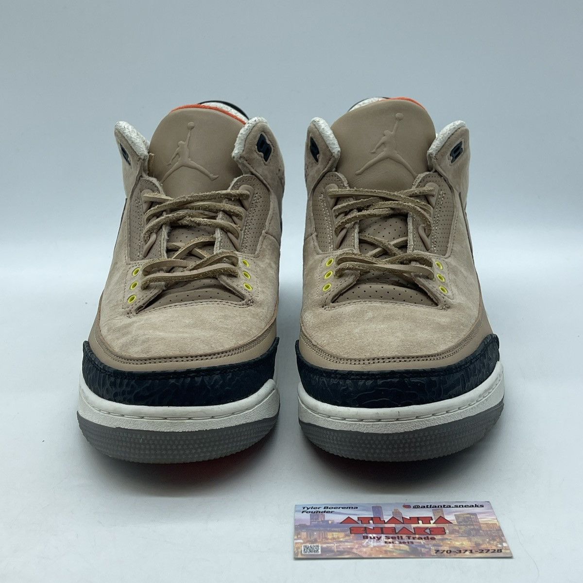 Jordan Brand Air Jordan 3 JTH NRG bio beige Size US 12 / EU 45 - 2 Thumbnail