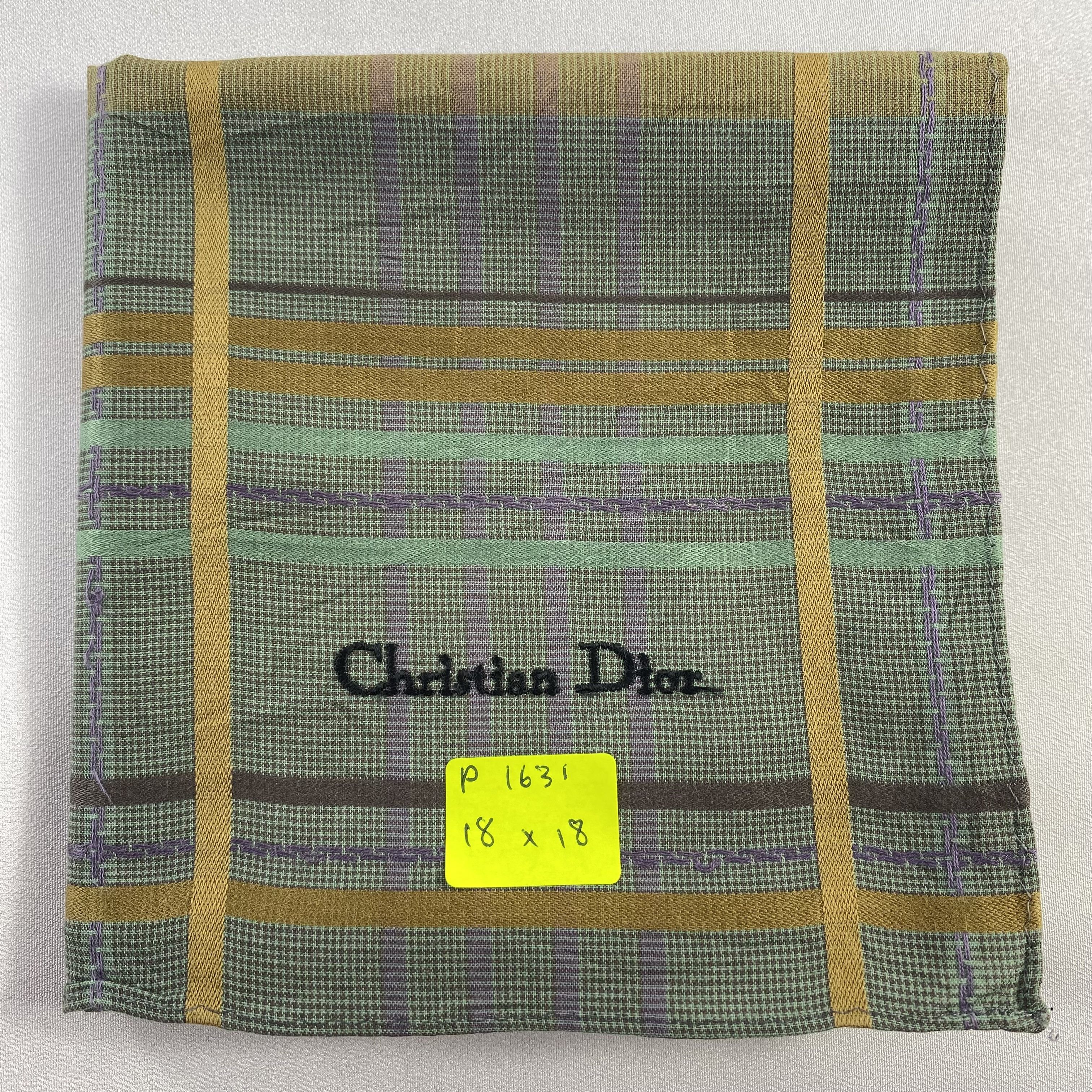 Vintage Christian Dior Monsieur Handkerchief / Neckerchief-P1631 Size ONE SIZE - 5 Thumbnail