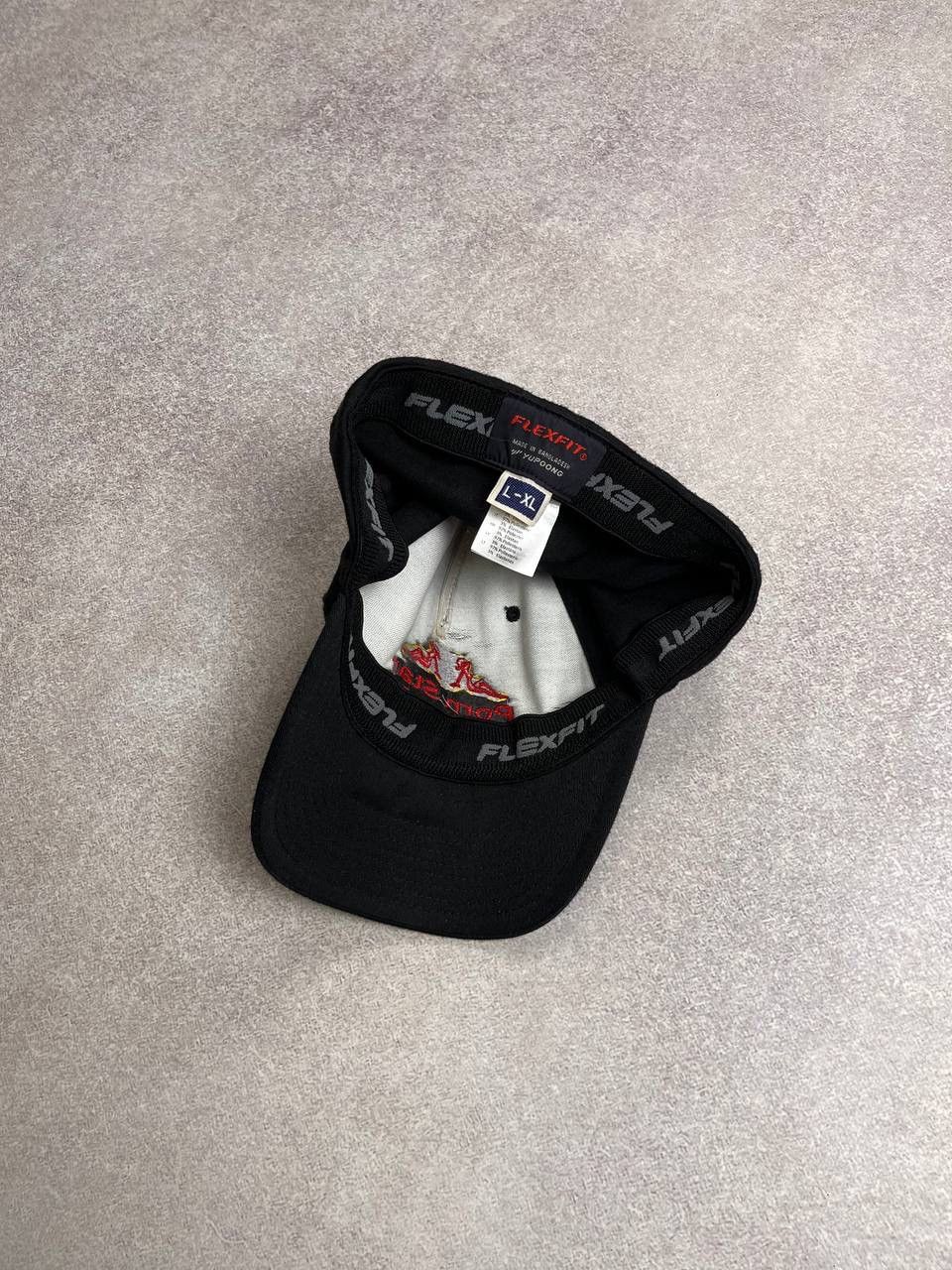 Hook-Ups × Vintage Vintage Pornstar Stimulation Embroidery Flex Fit Y2K Cap Os Size ONE SIZE - 5 Thumbnail