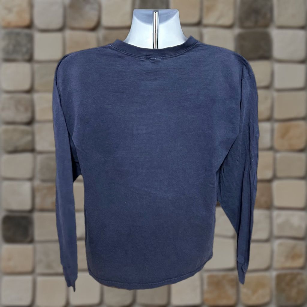 Soffe Westminster College Long Sleeve Shirt Women L Navy Blue Crew Neck Lightweight Cotton MJ Soffe Solid Club College Theme Mens Womens? Size L / US 10 / IT 46 - 1 Thumbnail