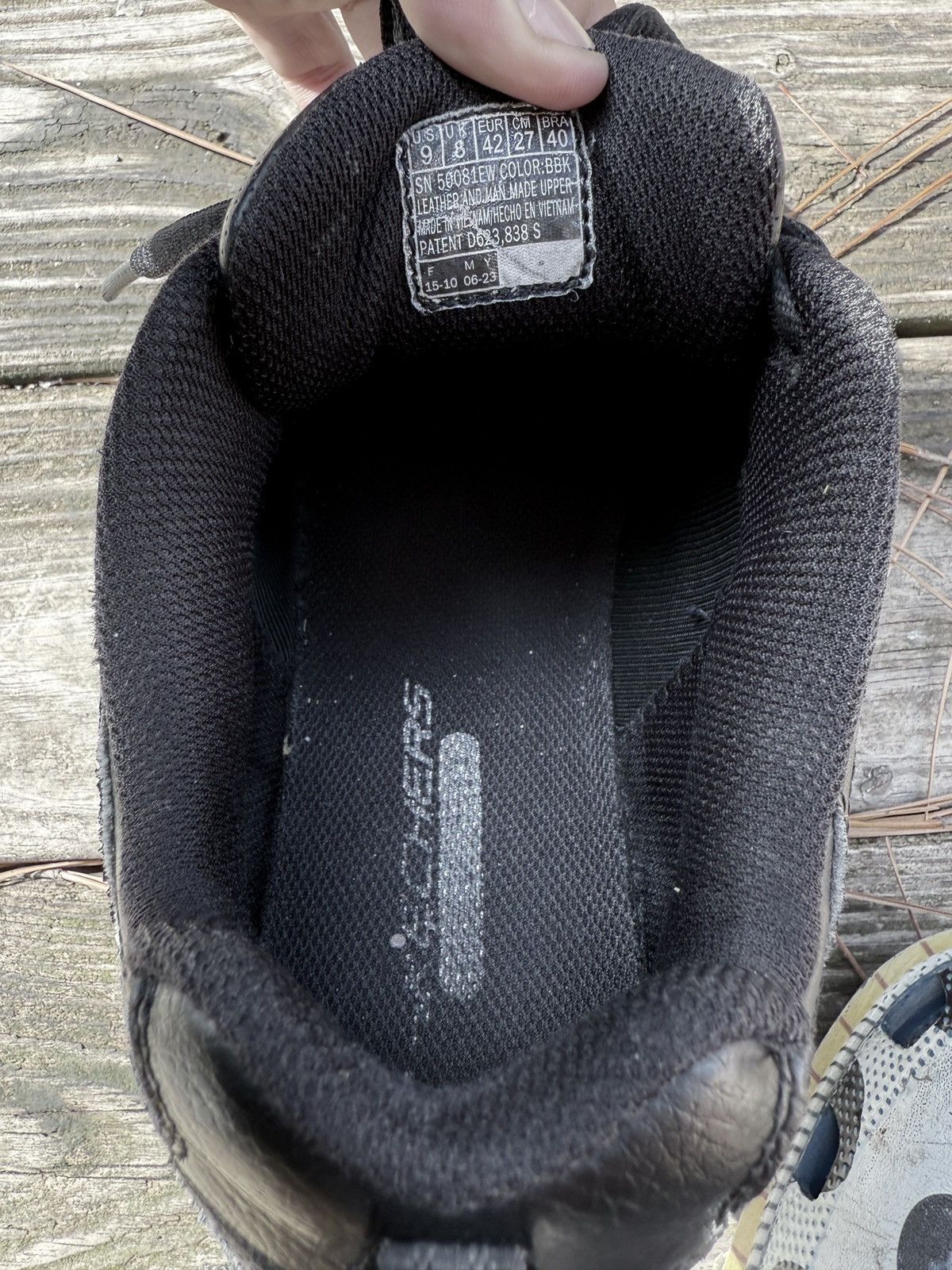 SKECHERS Skechers Chunky Vintage Leathers Shoes Black 90s Y2K Men Size US 9 / EU 42 - 5 Thumbnail