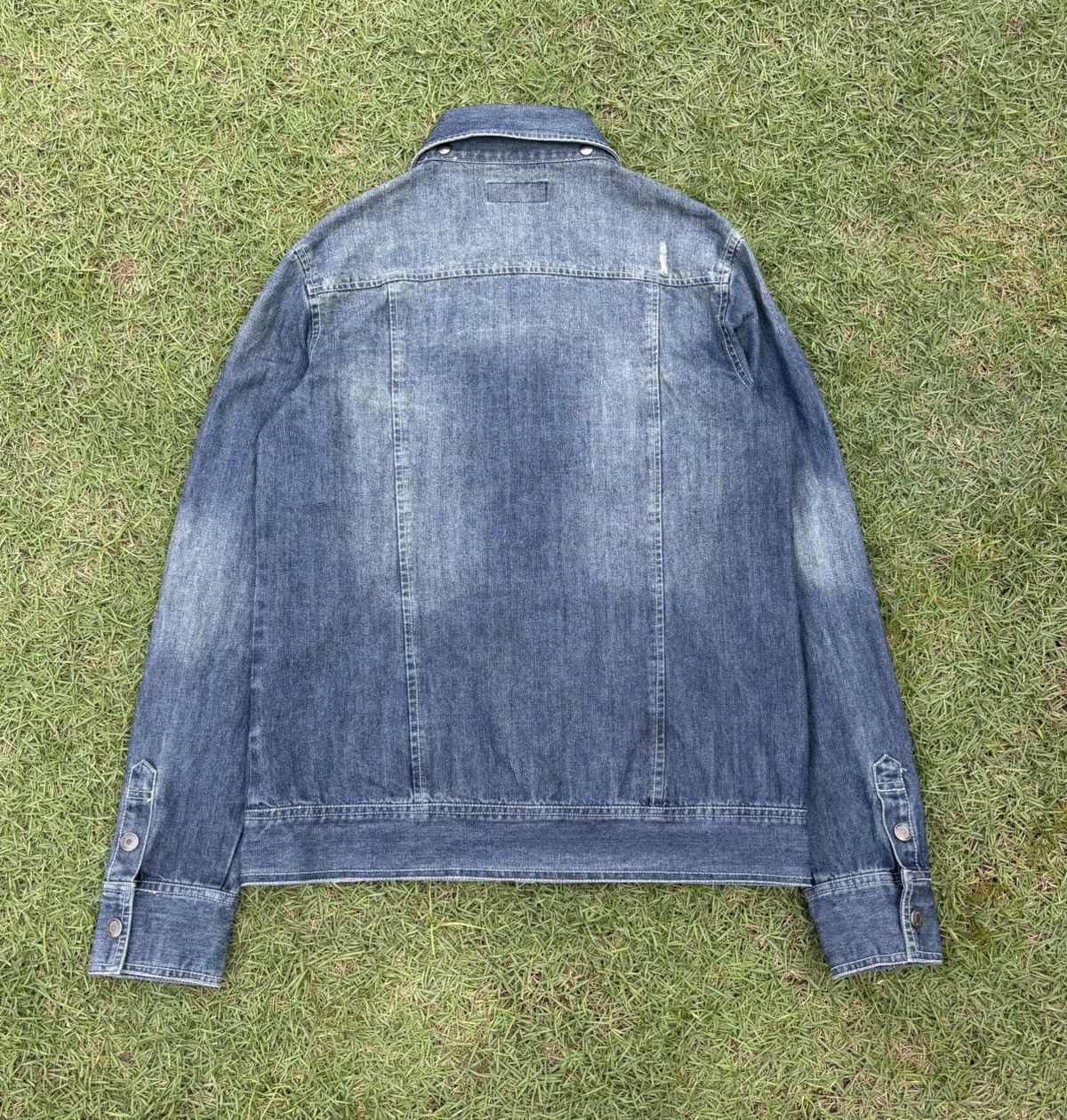 If Six Was Nine 🔥IN THE ATTIC DISTRESSED DENIM JACKET Size US M / EU 48-50 / 2 - 14 Thumbnail