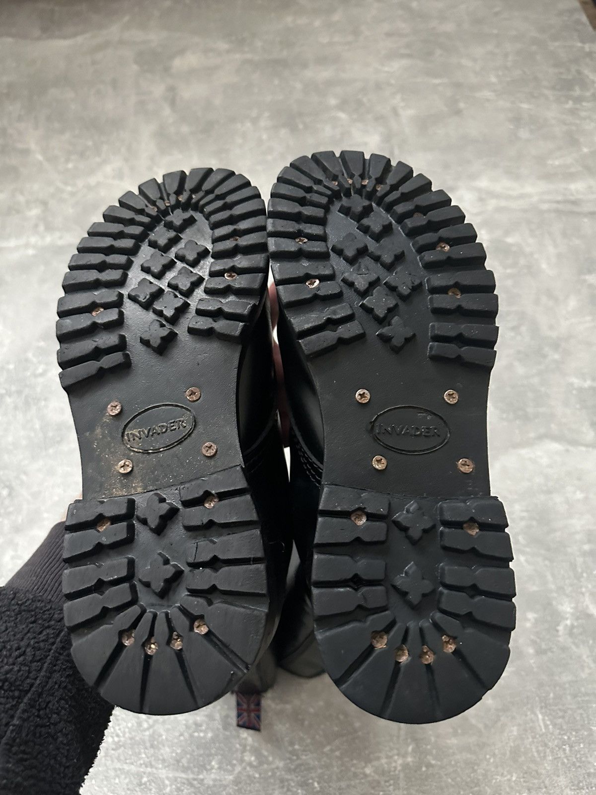Japanese Brand Vintage Avant Garde Invader England combat leather boots Size US 8.5 / EU 41-42 - 9 Thumbnail