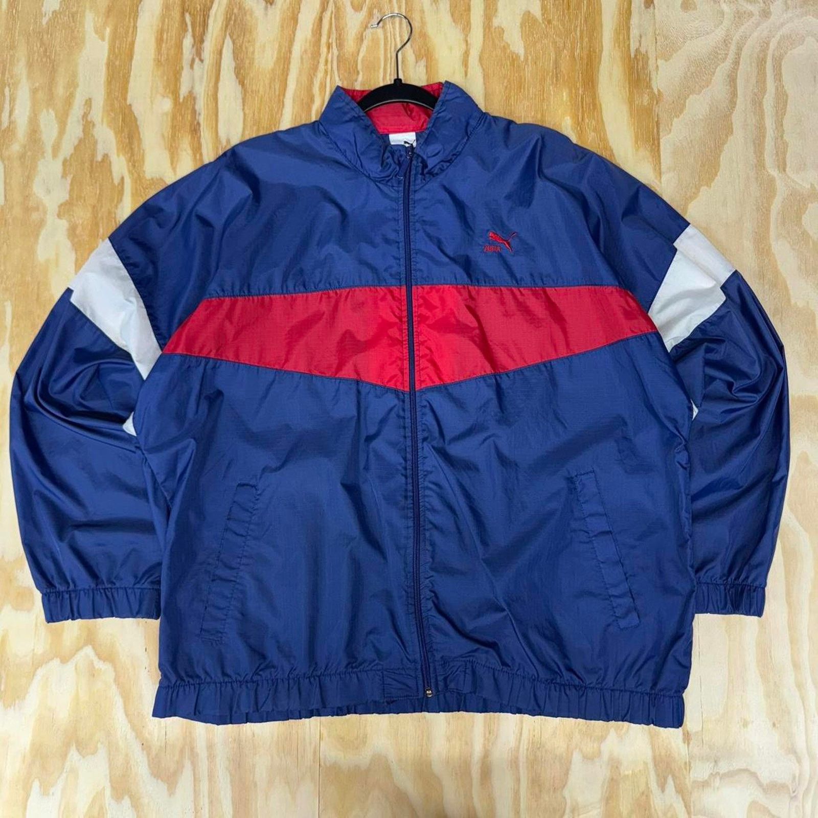 Puma Vintage y2k puma 1990s essential lightweight windbreaker Size US L / EU 52-54 / 3 - 1 Thumbnail