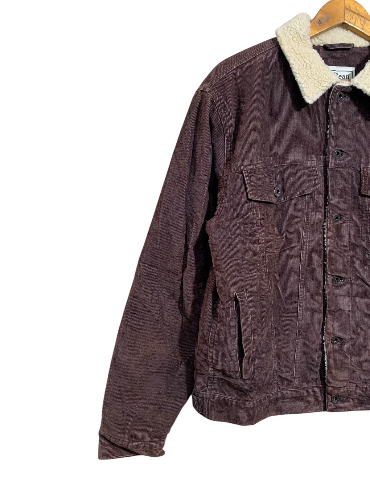 L.L. Bean 🔥VTG L.L BEAN CORDUROY SHERPA JACKETS BROWN Size US M / EU 48-50 / 2 - 3 Thumbnail