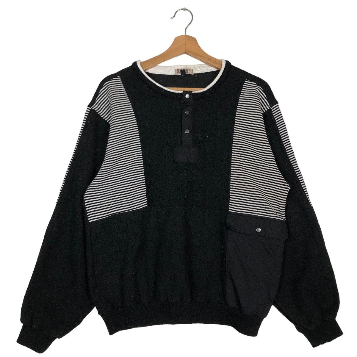 Japanese Brand 🔥Sumday Joy Vintage Sweatshirt Issey Miyake Japan Design Size US M / EU 48-50 / 2 - 2 Thumbnail