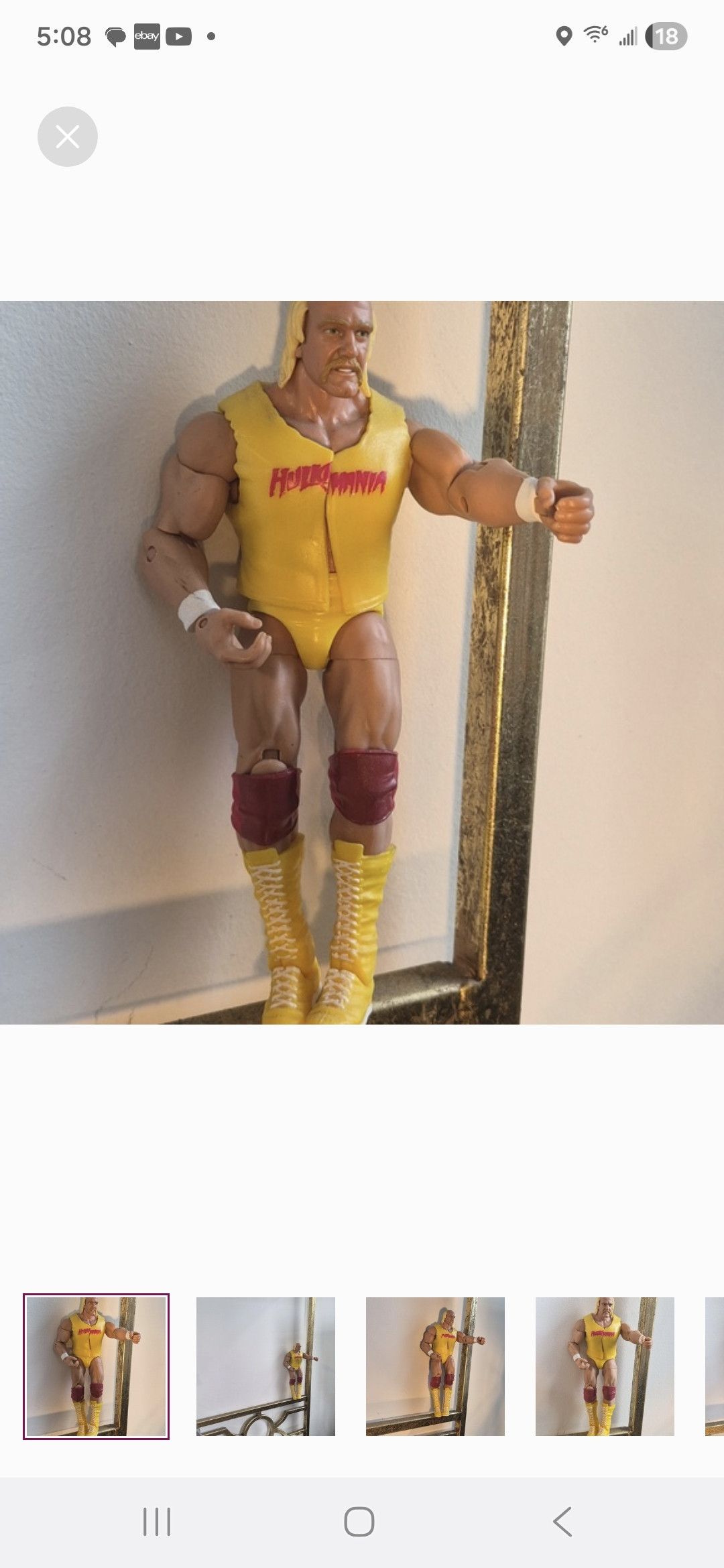 WWE Hulk Hogan - Defining Moments With Shirt Size ONE SIZE - 1 Thumbnail