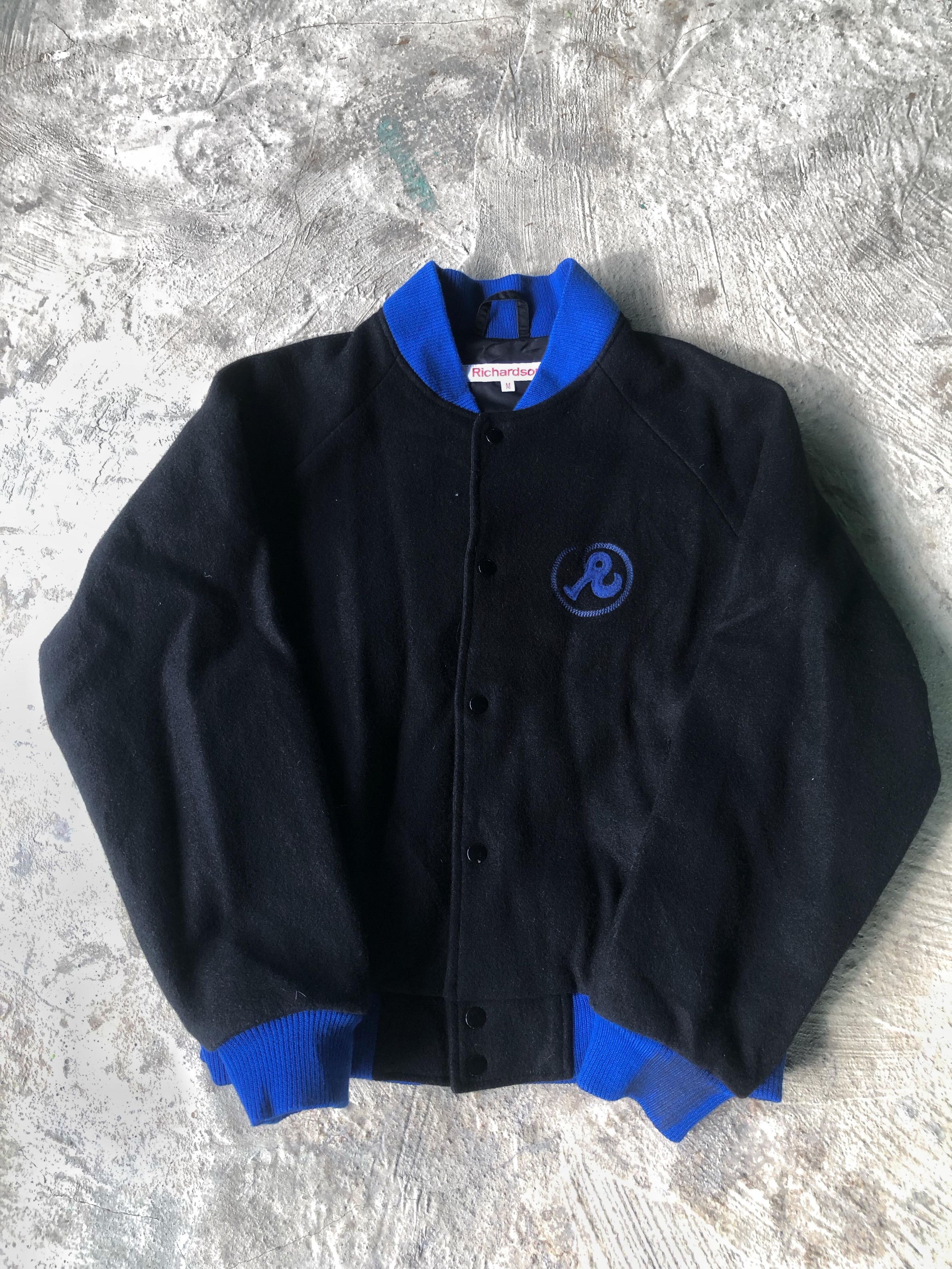 Richardson Richardson Wool Bomber Jacket Size US M / EU 48-50 / 2 - 2 Thumbnail