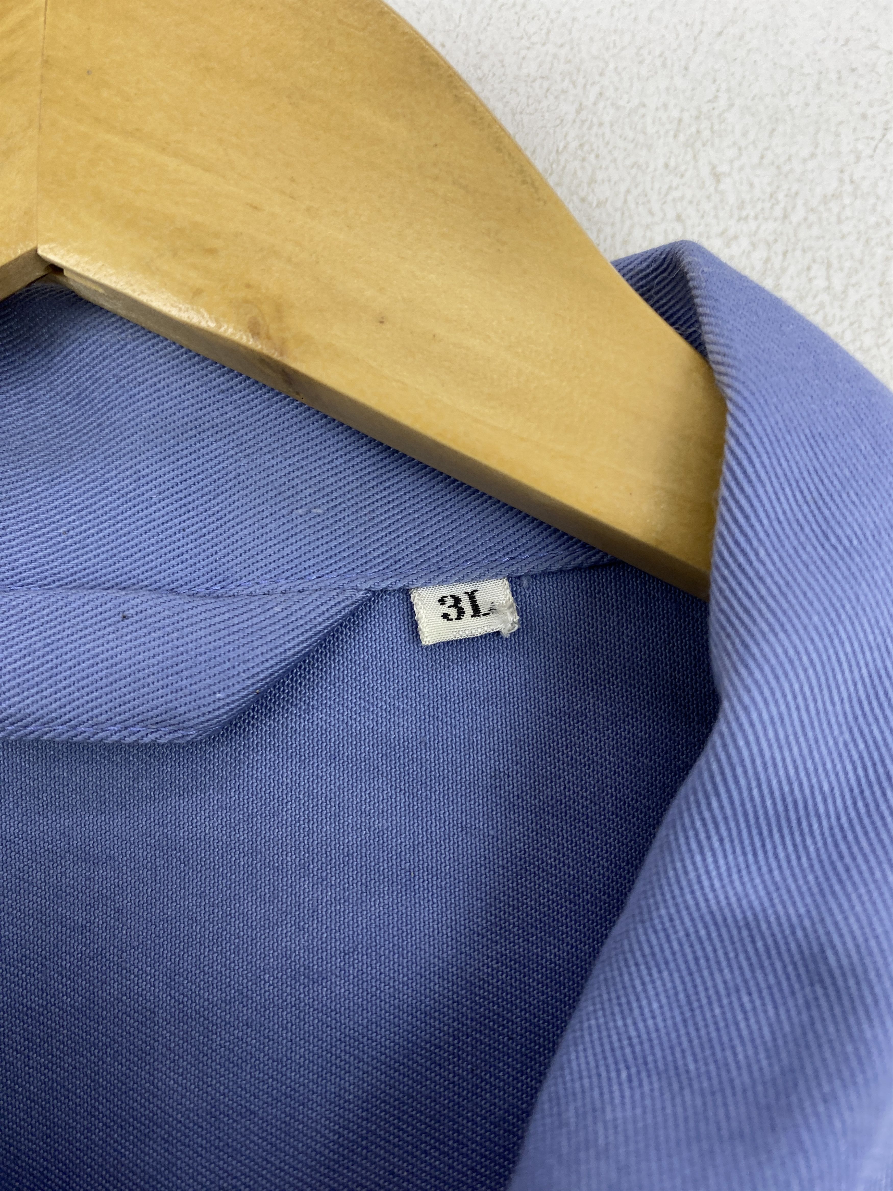 Japanese Brand Vintage Dirty Isuzu Zipper Up Worker Jacket JA0073 Size US XXL / EU 58 / 5 - 5 Thumbnail