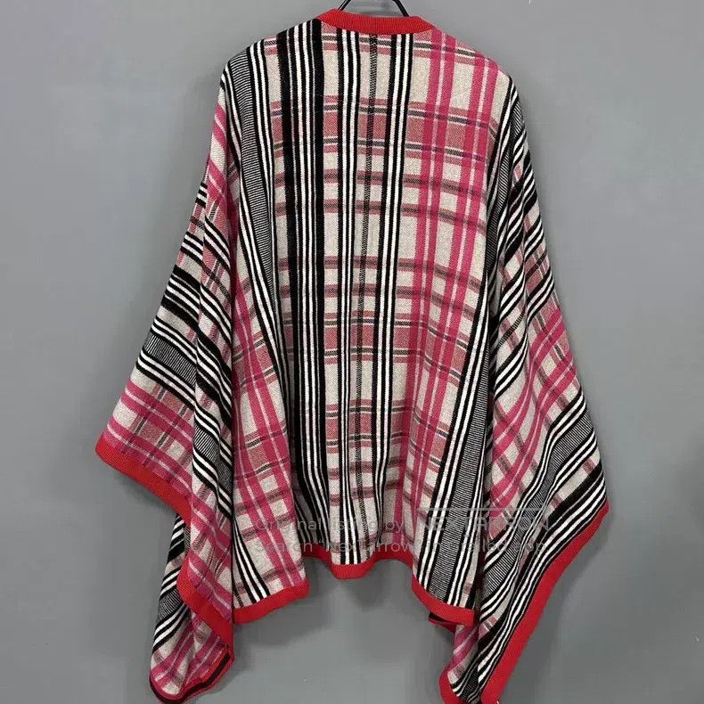 Hermes Hermes Plaid mixed cape Size XXS / US 00 / IT 34 - 3 Thumbnail
