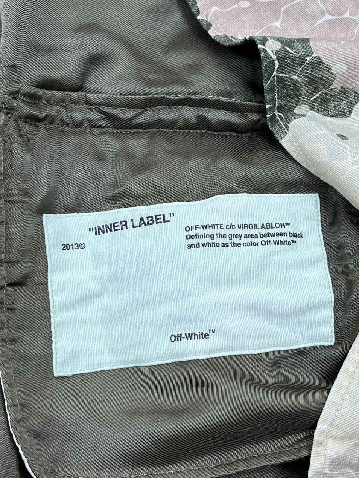 Off-White Off-White Floral Camo AOP Jacket M-65 Cargo Coat Abloh Era Size S / US 4 / IT 40 - 19 Thumbnail
