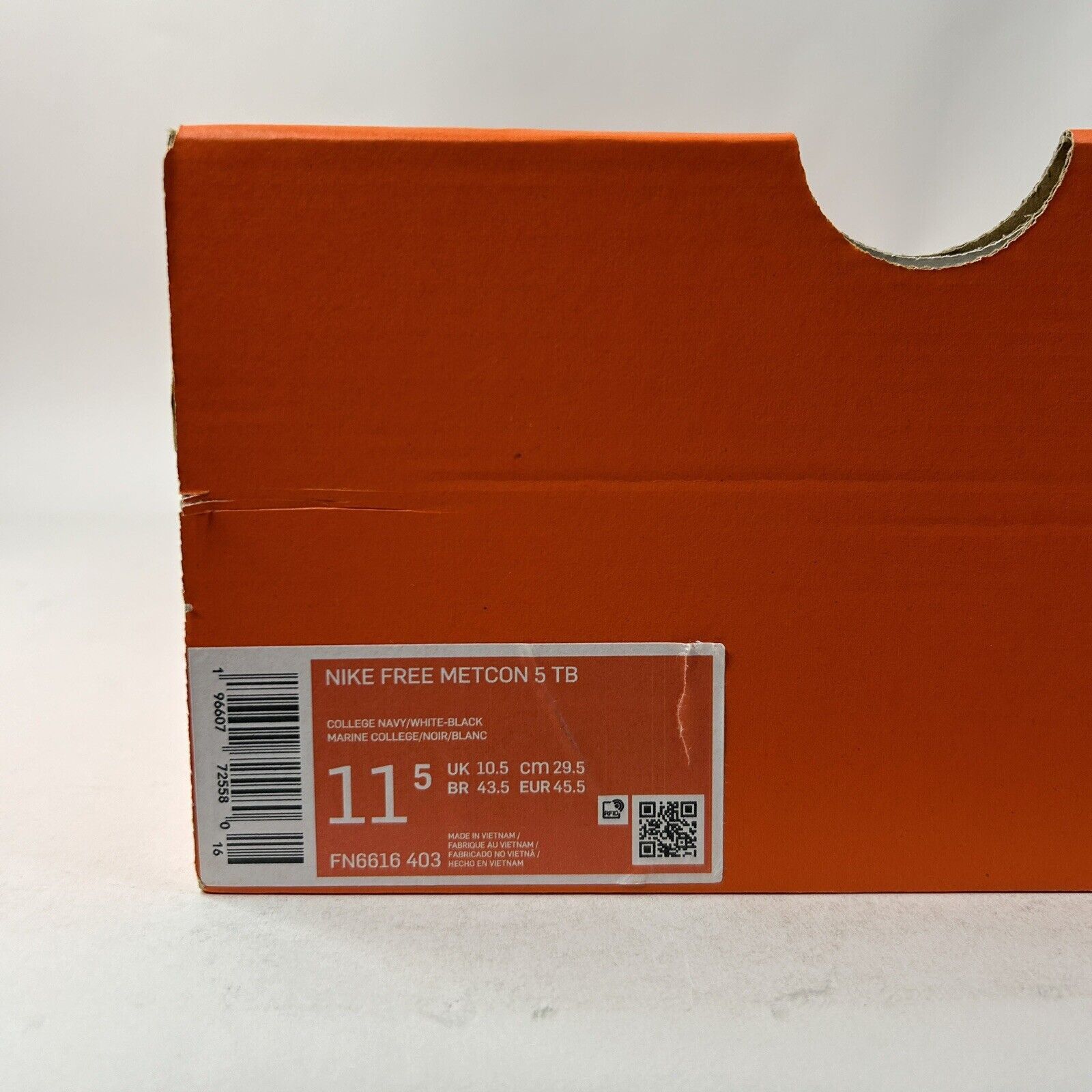 Nike Nike Free Metcon 5 TB “College Navy White” 2024 Size US 11.5 / EU 44-45 - 5 Thumbnail