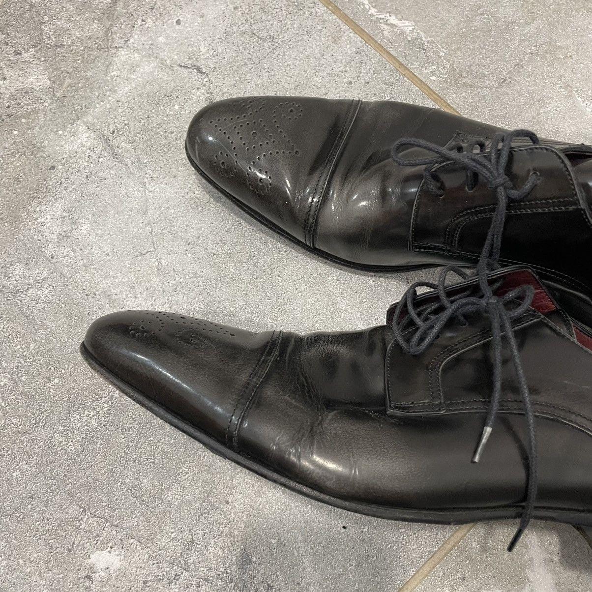Canali Black shoes toe Boots Canali old money loafers western navaj Size US 10.5 / EU 43-44 - 6 Thumbnail