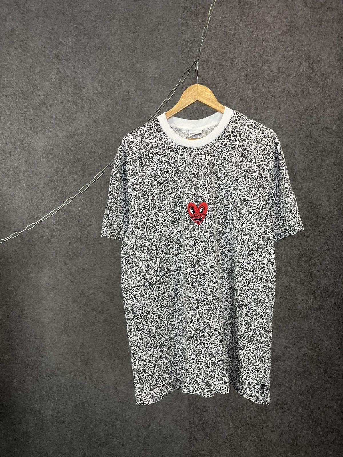 Keith Haring Keith Haring designer monogram tee Size US XL / EU 56 / 4 - 1 Thumbnail