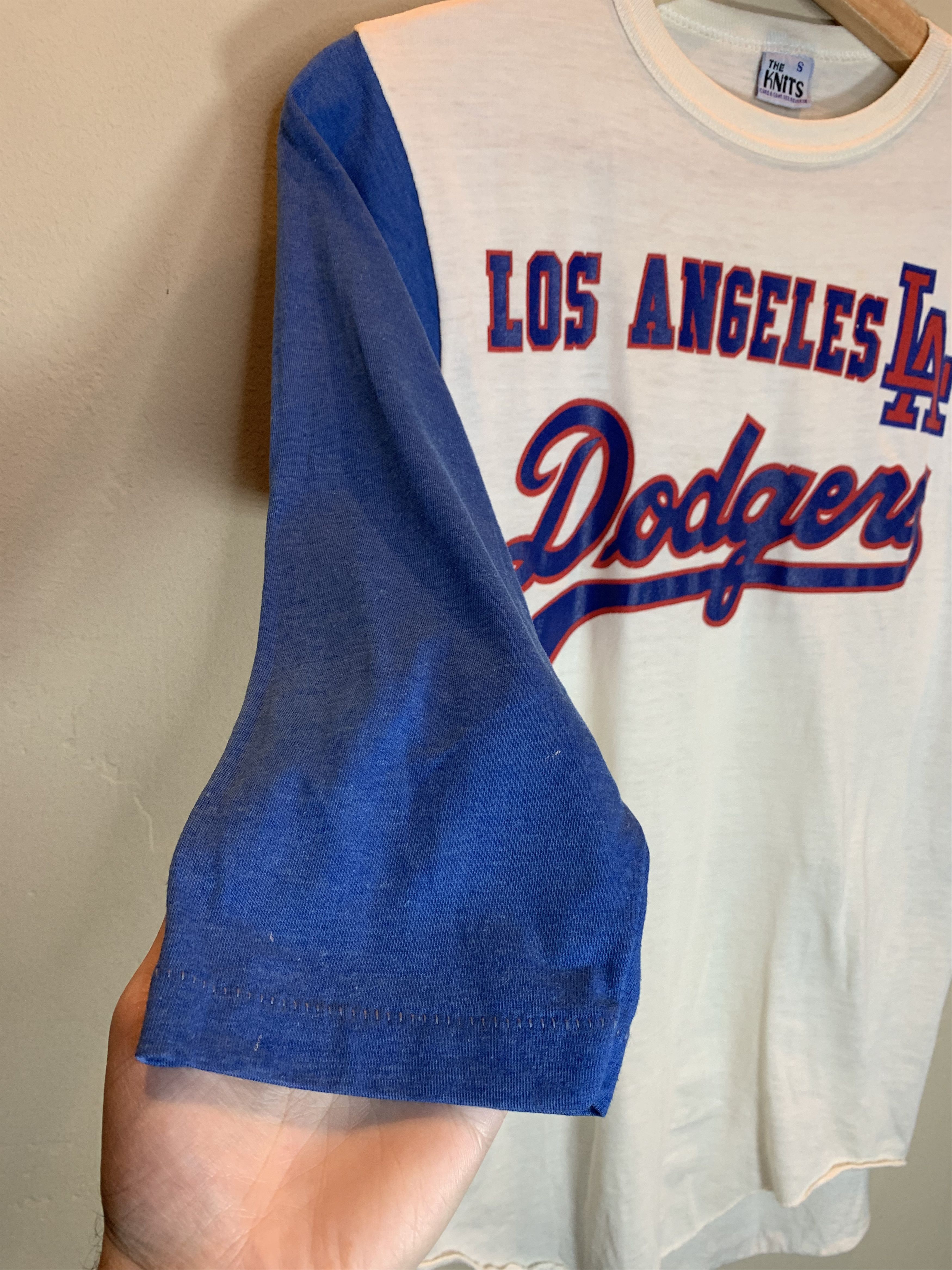 Vintage *RARE* Vintage 70’s Los Angeles LA Dodgers Raglan Shirt Size US S / EU 44-46 / 1 - 3 Thumbnail