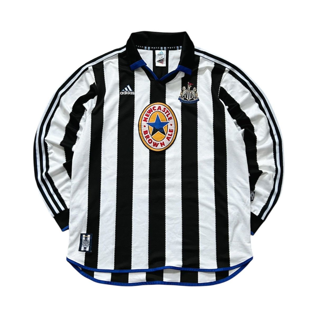 Adidas Adidas Newcastle United 1999/2000 Home Long Sleeve Jersey Size US XXL / EU 58 / 5 - 1 Thumbnail